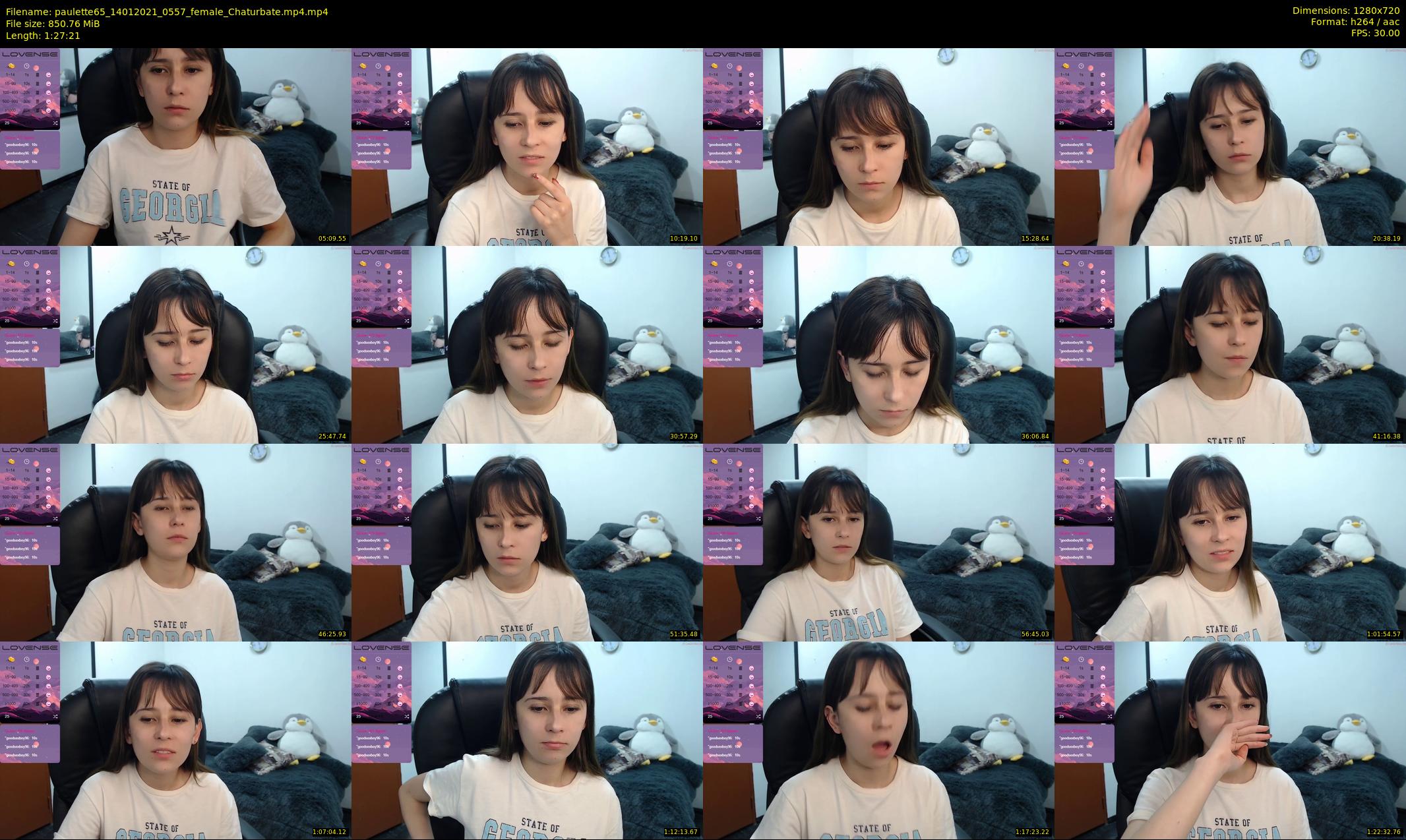 paulette65 — 88 minute Chaturbate female cam show recording, 720p, Jan 14, 2021