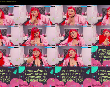 pyrowayne — 59 minute Chaturbate female cam show recording, 720p, Jan 15, 2021