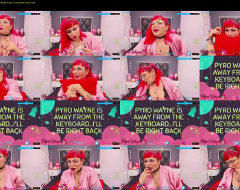 pyrowayne — 59 minute Chaturbate female cam show recording, 720p, Jan 15, 2021