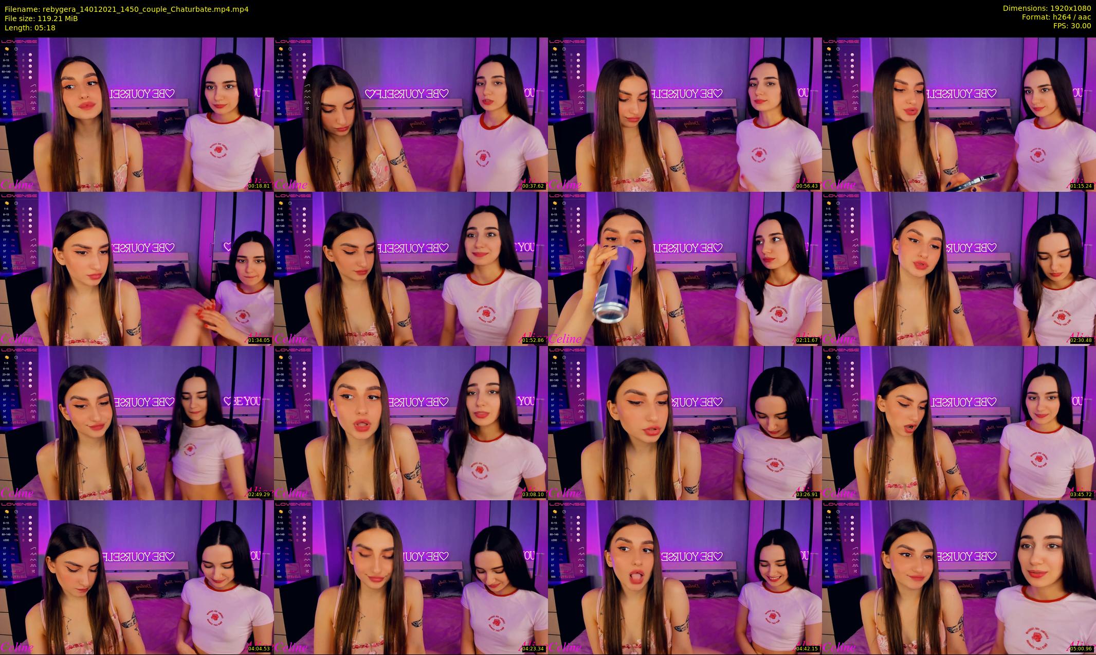 rebygera — 6 minute Chaturbate couple cam show recording, 1080p, Jan 14, 2021