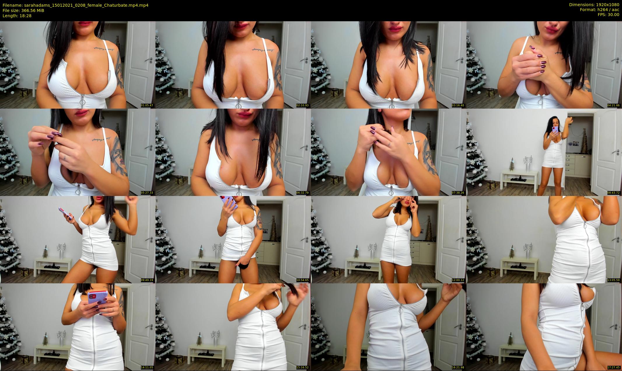 sarahadams — 19 minute Chaturbate female cam show recording, 1080p, Jan 15, 2021