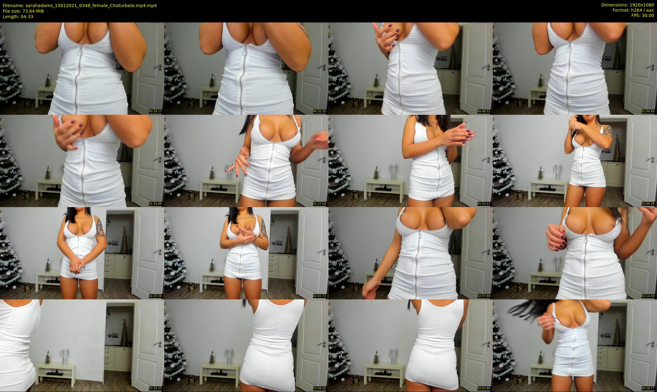 sarahadams — 5 minute Chaturbate female cam show recording, 1080p, Jan 15, 2021