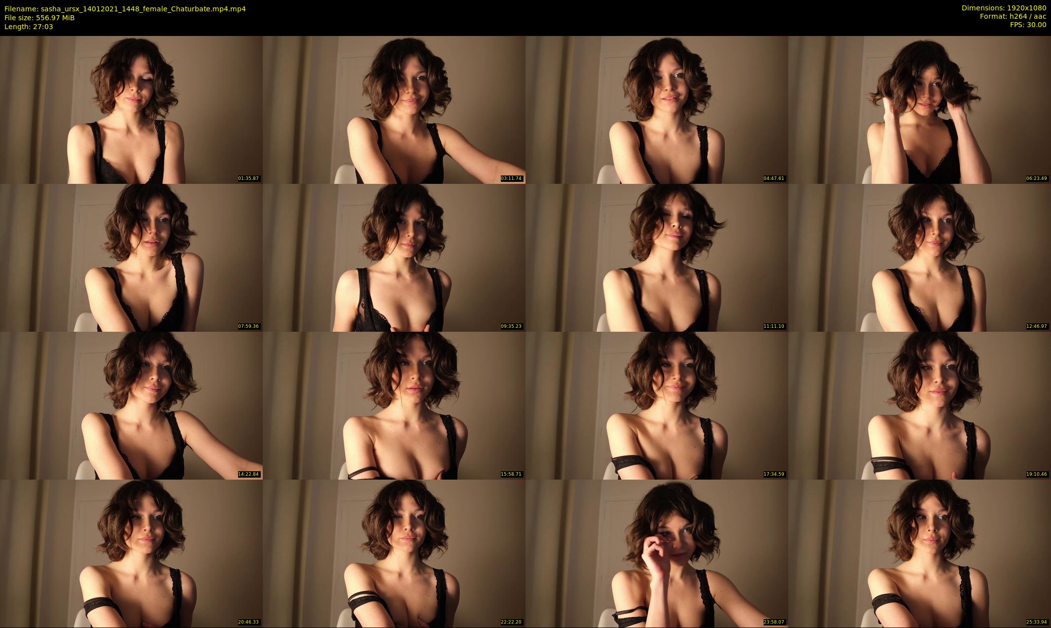 sasha_ursx — 28 minute Chaturbate female cam show recording, 1080p, Jan 14, 2021