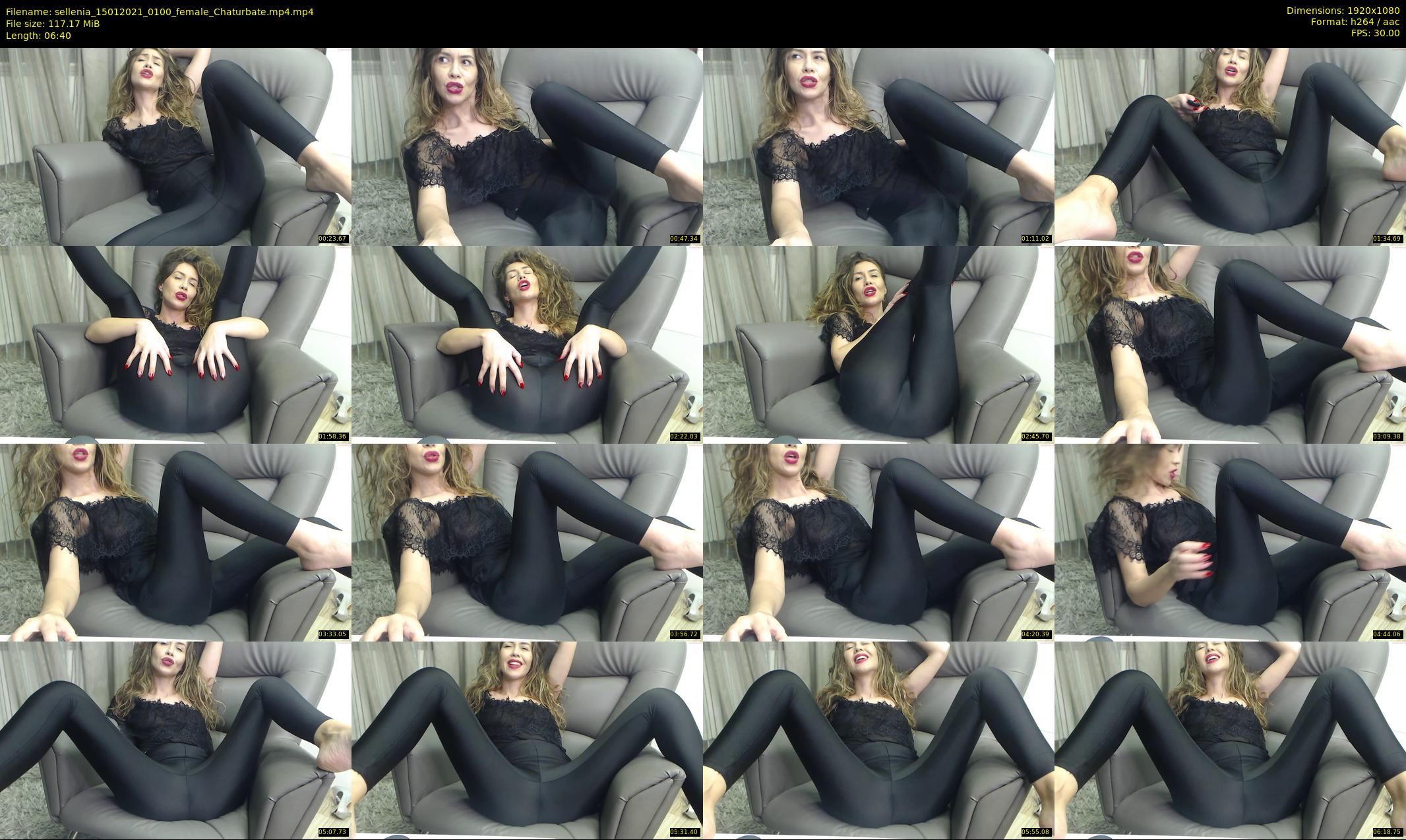 sellenia — 7 minute Chaturbate female cam show recording, 1080p, Jan 15, 2021