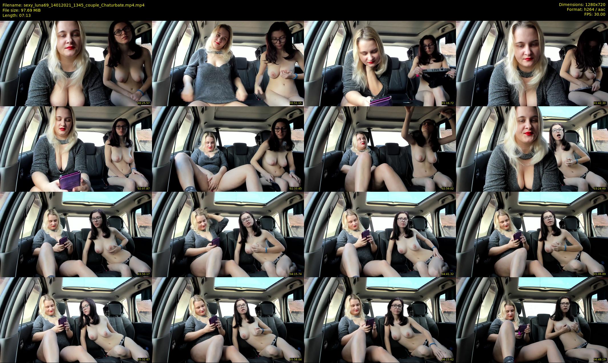 sexy_luna69 — 8 minute Chaturbate couple cam show recording, 720p, Jan 14, 2021