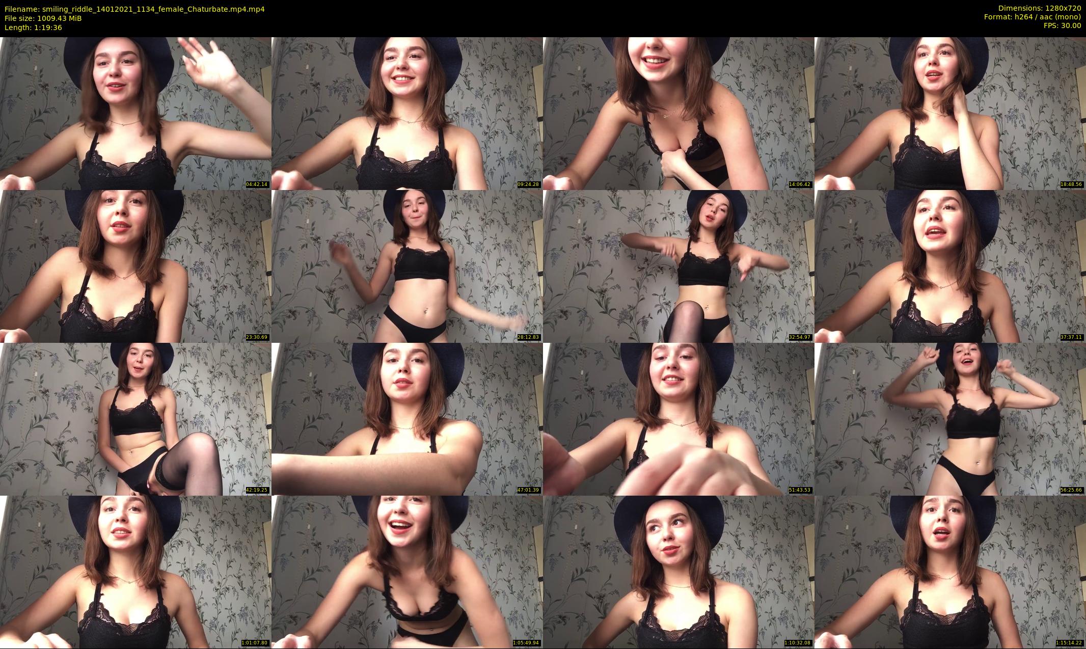 smiling_riddle — 80 minute Chaturbate female cam show recording, 720p, Jan 14, 2021