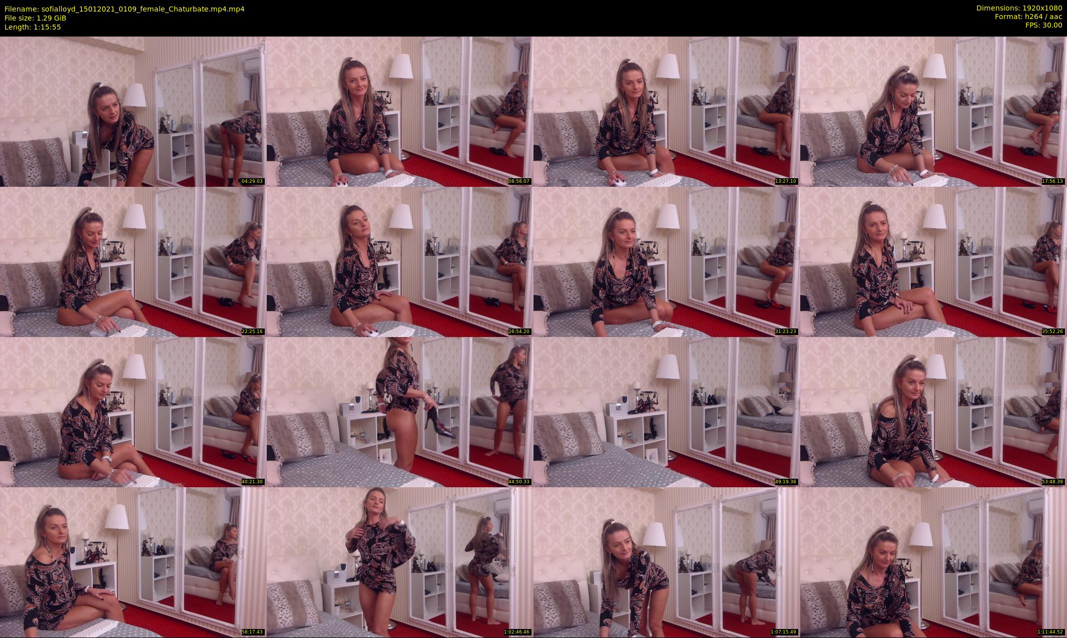 sofialloyd — 76 minute Chaturbate female cam show recording, 1080p, Jan 15, 2021