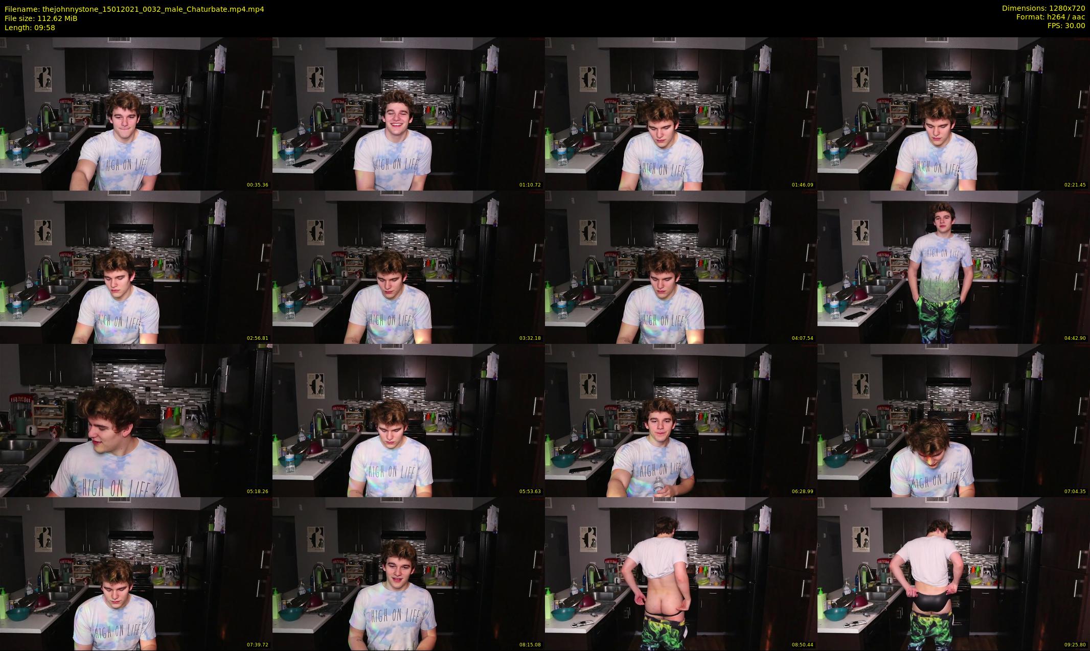 thejohnnystone — 10 minute Chaturbate male cam show recording, 720p, Jan 15, 2021