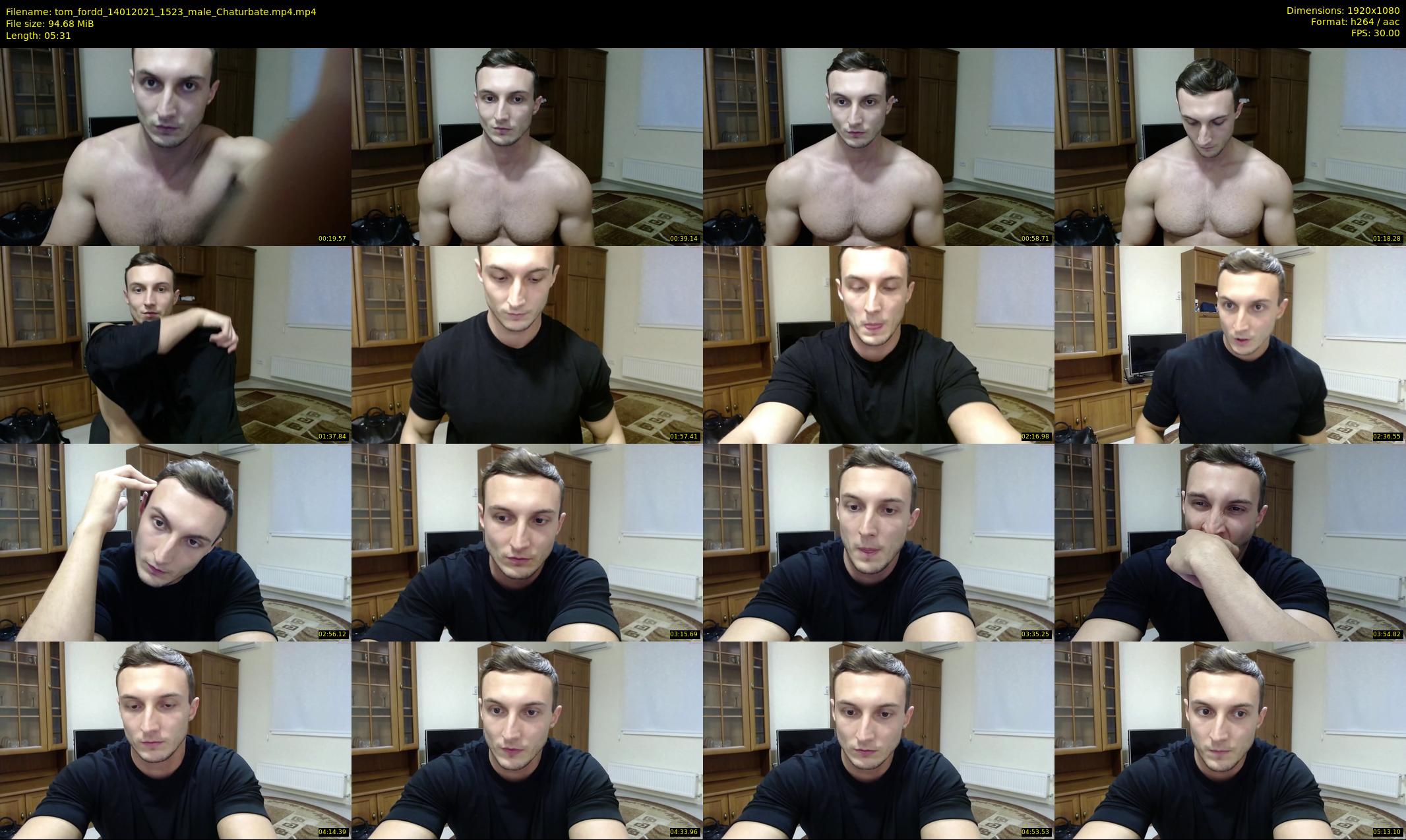 tom_fordd — 6 minute Chaturbate male cam show recording, 1080p, Jan 14, 2021