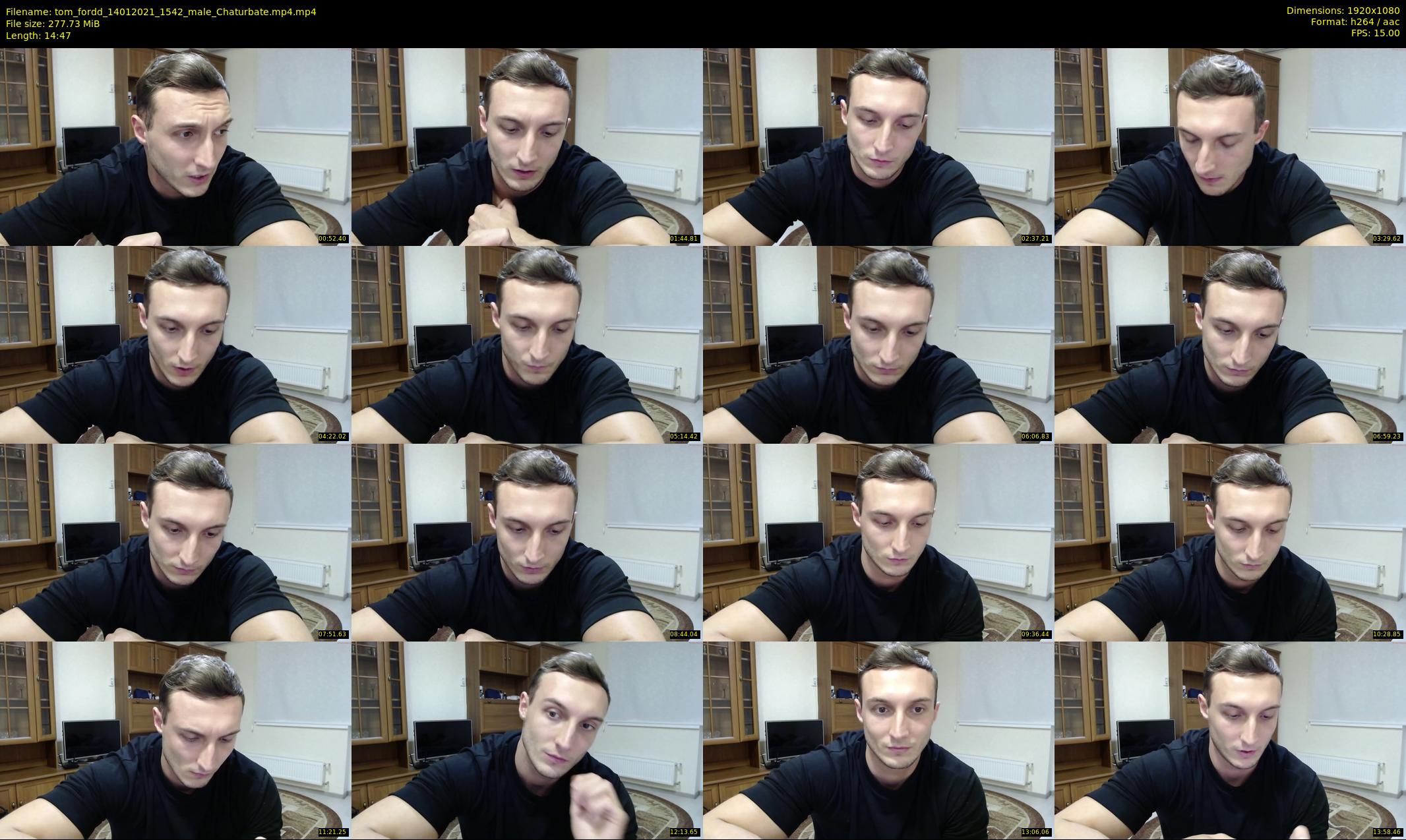 tom_fordd — 15 minute Chaturbate male cam show recording, 1080p, Jan 14, 2021