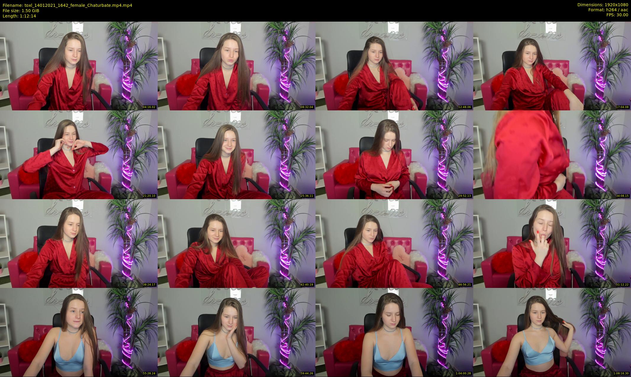 toxl — 73 minute Chaturbate female cam show recording, 1080p, Jan 14, 2021