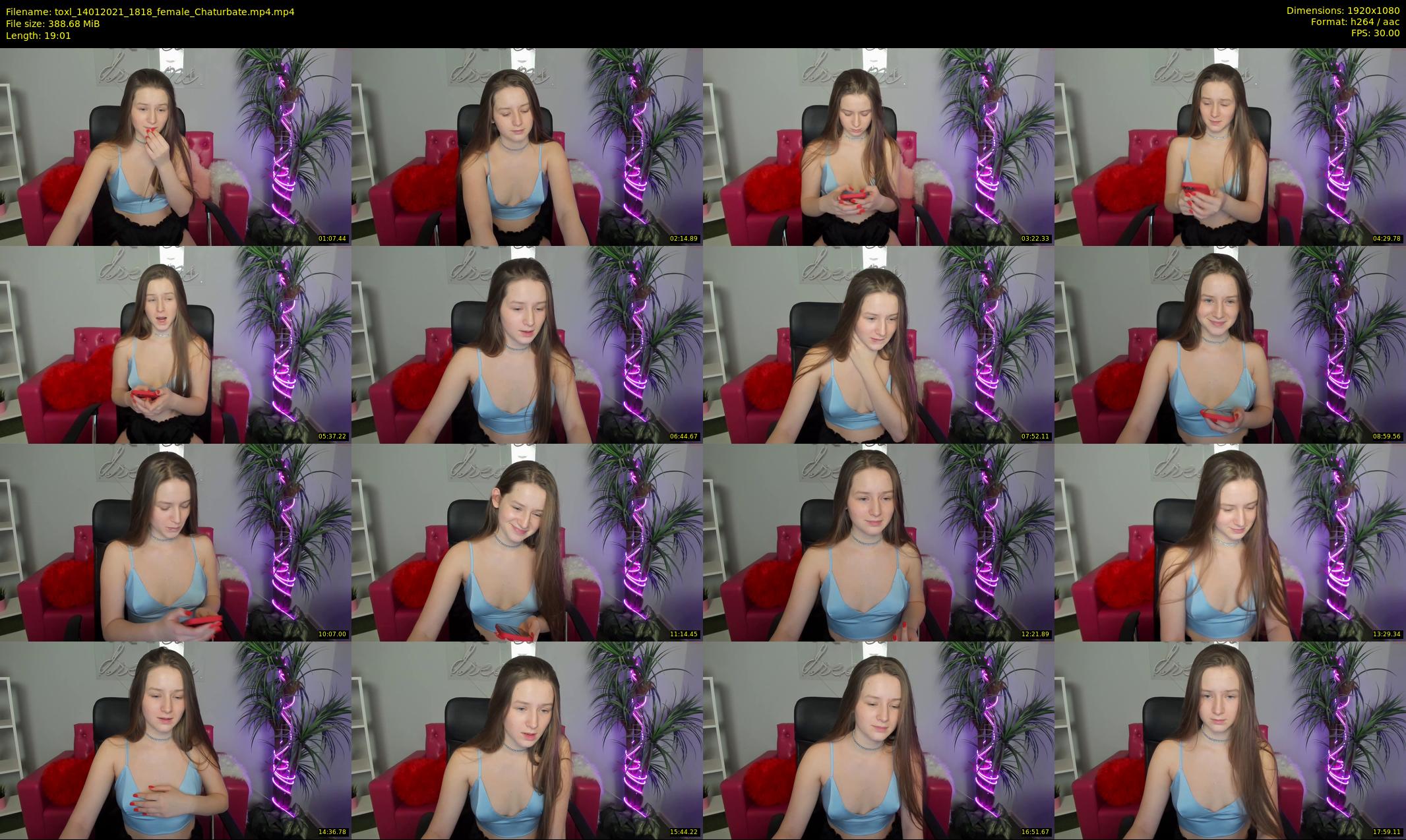 toxl — 20 minute Chaturbate female cam show recording, 1080p, Jan 14, 2021