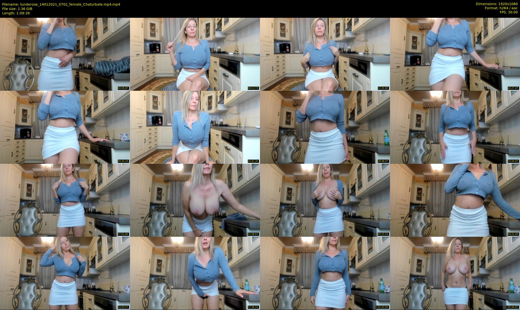 tunderose — 70 minute Chaturbate female cam show recording, 1080p, Jan 14, 2021