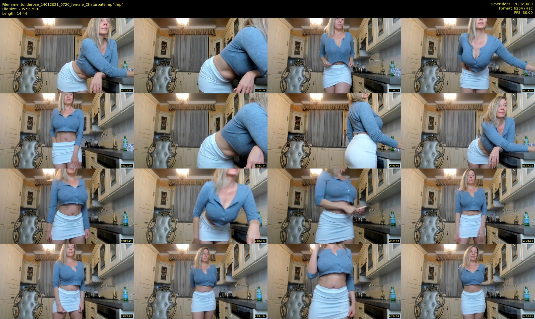 tunderose — 15 minute Chaturbate female cam show recording, 1080p, Jan 14, 2021