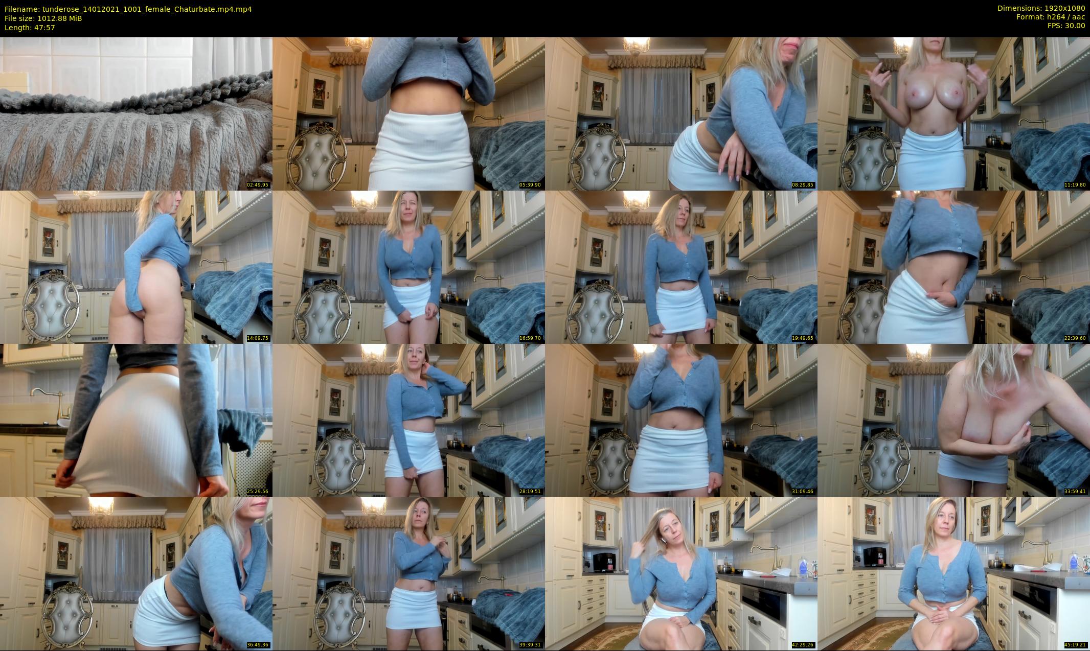 tunderose — 48 minute Chaturbate female cam show recording, 1080p, Jan 14, 2021