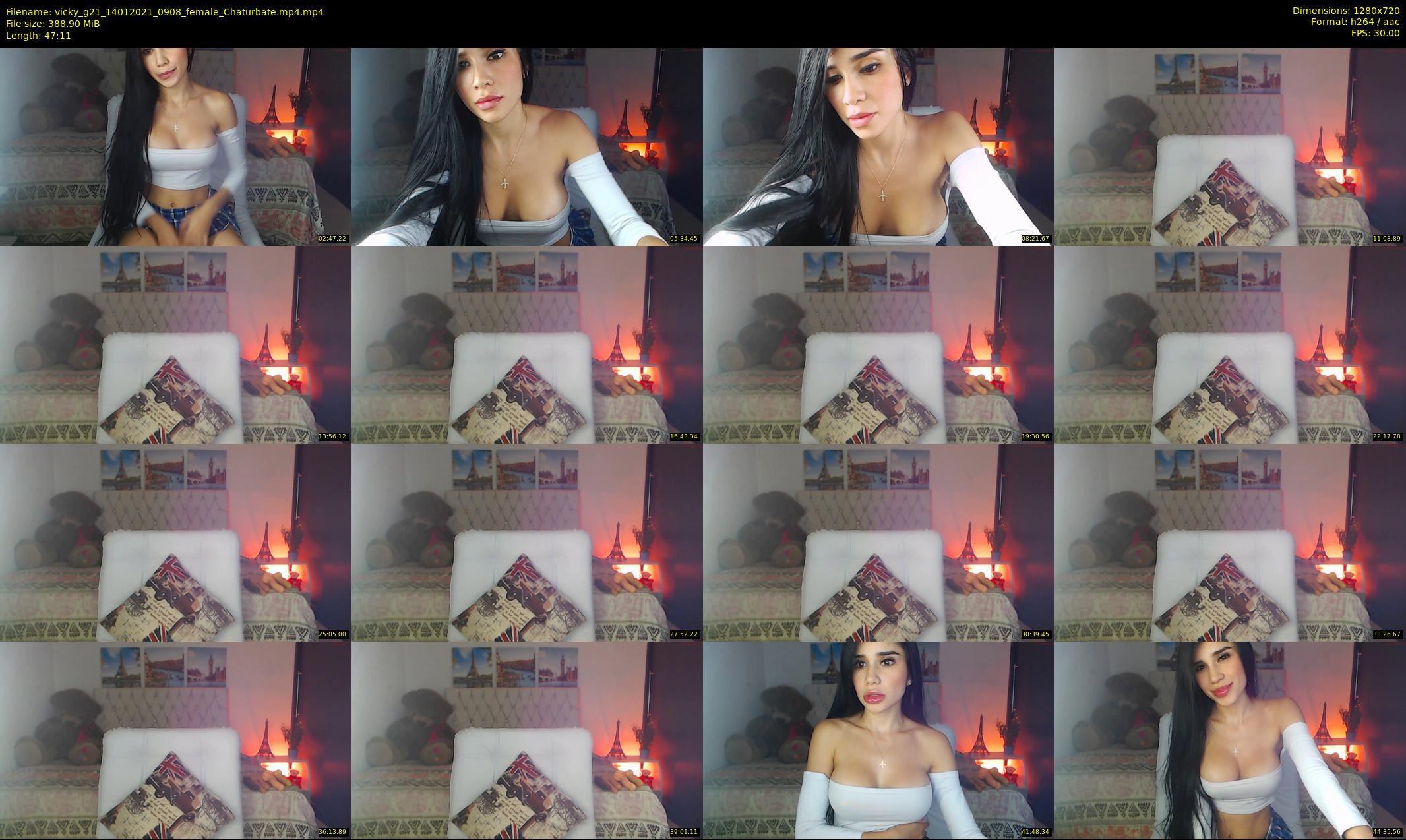 vicky_g21 — 48 minute Chaturbate female cam show recording, 720p, Jan 14, 2021