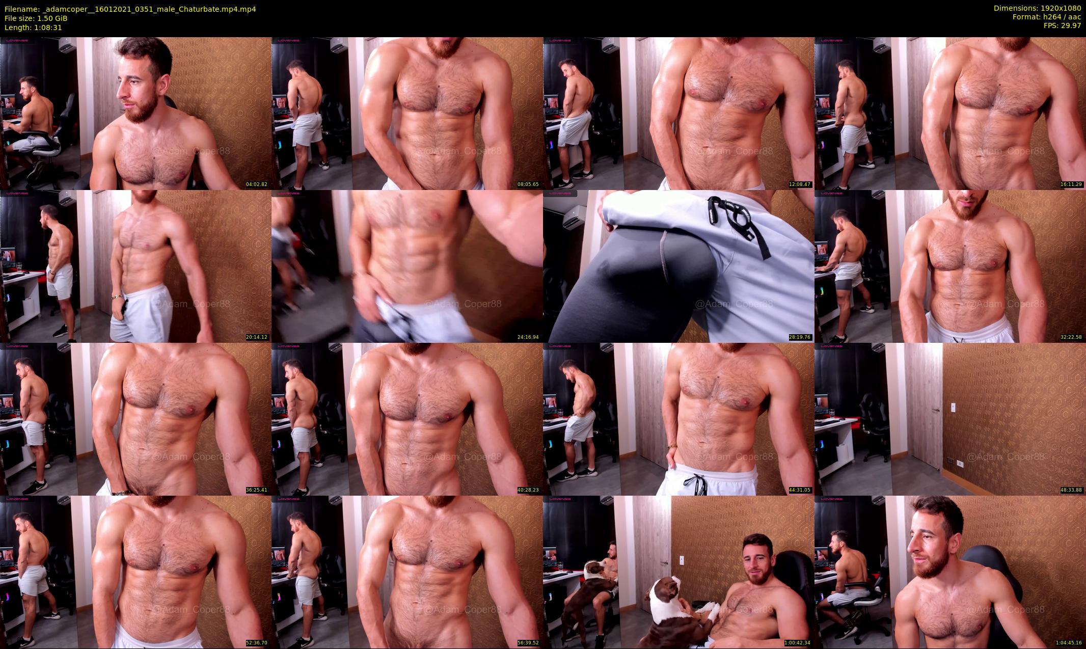 _adamcoper_ — 69 minute Chaturbate male cam show recording, 1080p, Jan 16, 2021