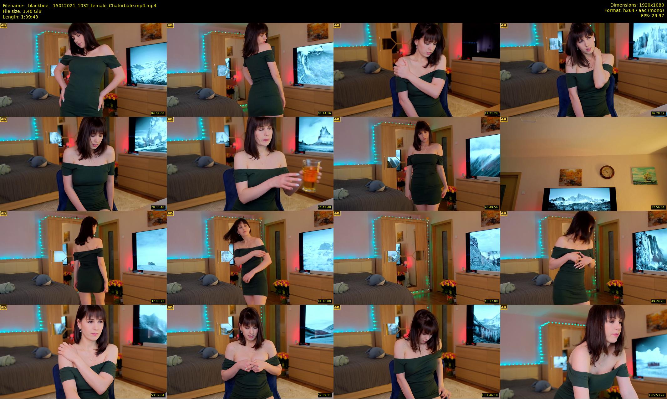 _blackbee_ — 70 minute Chaturbate female cam show recording, 1080p, Jan 15, 2021