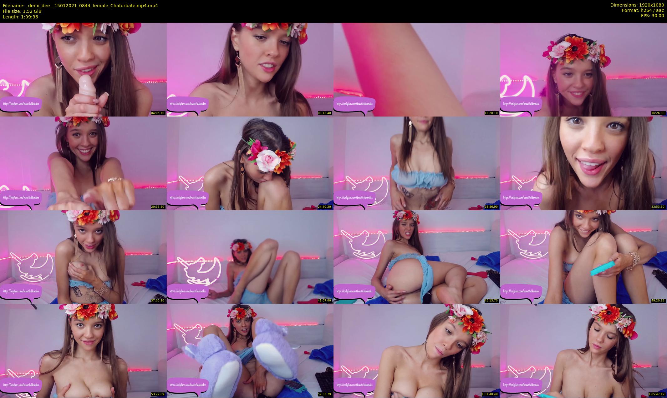 _demi_dee_ — 70 minute Chaturbate female cam show recording, 1080p, Jan 15, 2021
