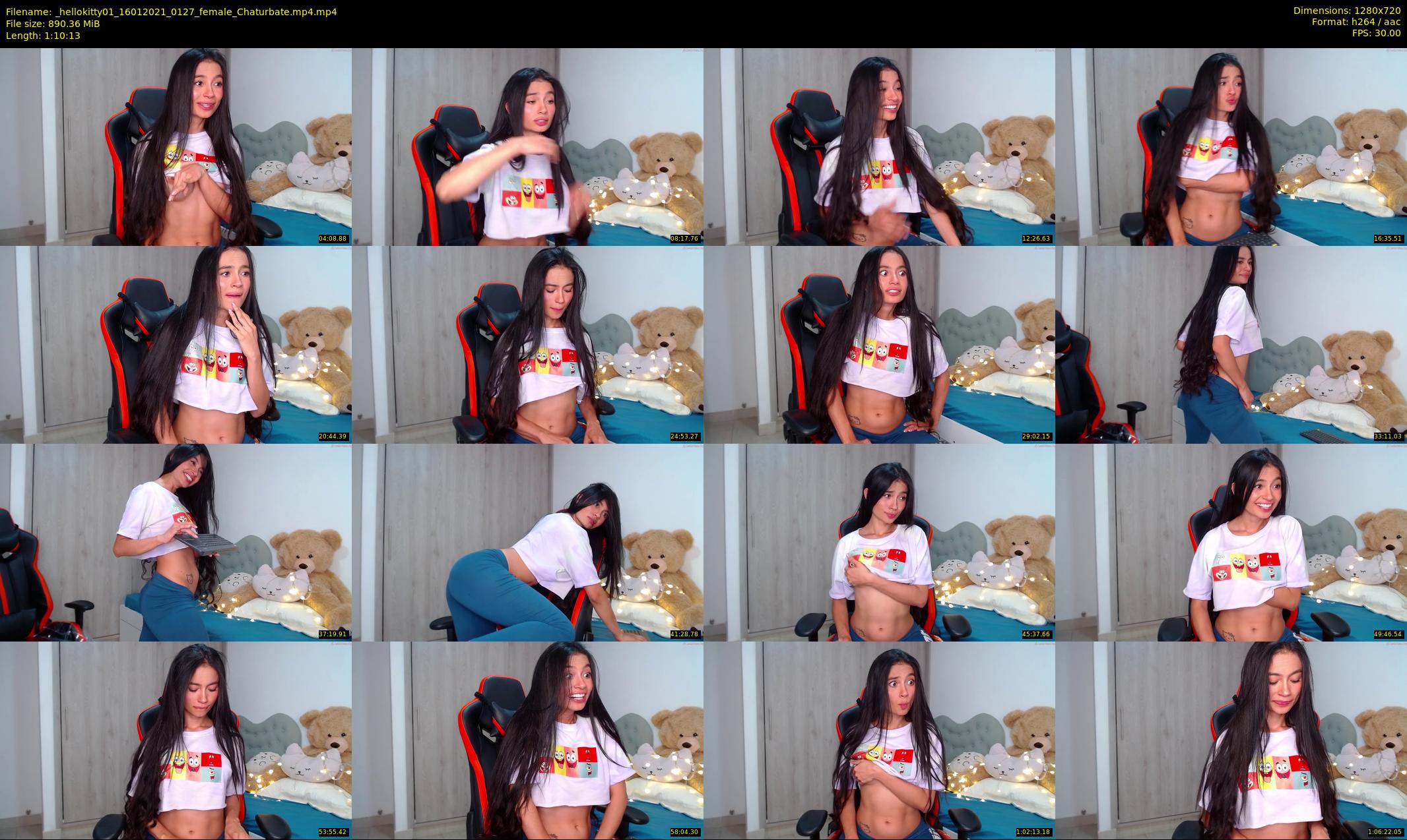 _hellokitty01 — 71 minute Chaturbate female cam show recording, 720p, Jan 16, 2021