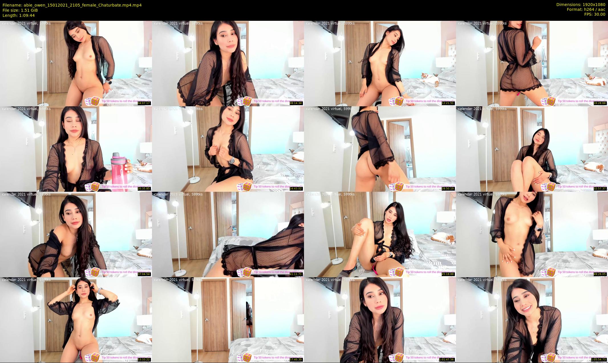abie_owen — 70 minute Chaturbate female cam show recording, 1080p, Jan 15, 2021