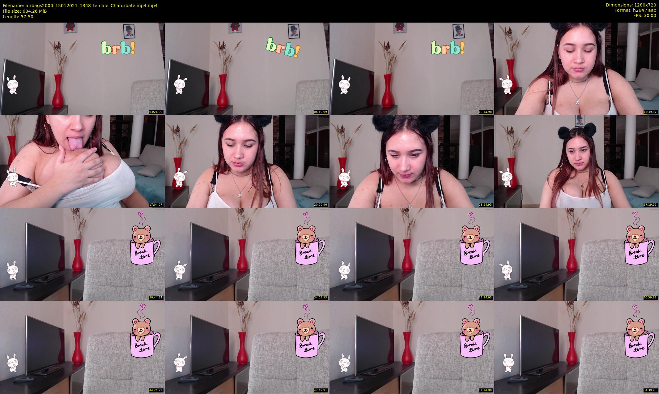 airbags2000 — 58 minute Chaturbate female cam show recording, 720p, Jan 15, 2021