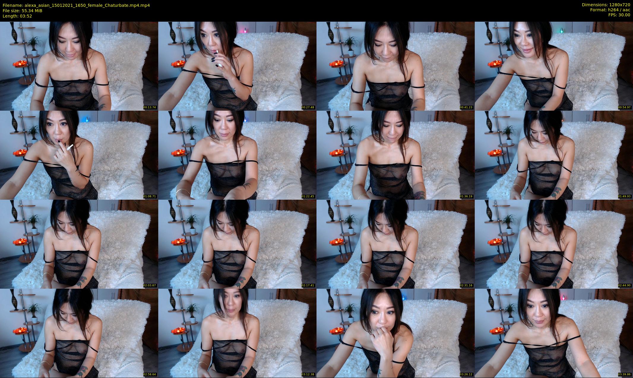 alexa_asian — 4 minute Chaturbate female cam show recording, 720p, Jan 15, 2021