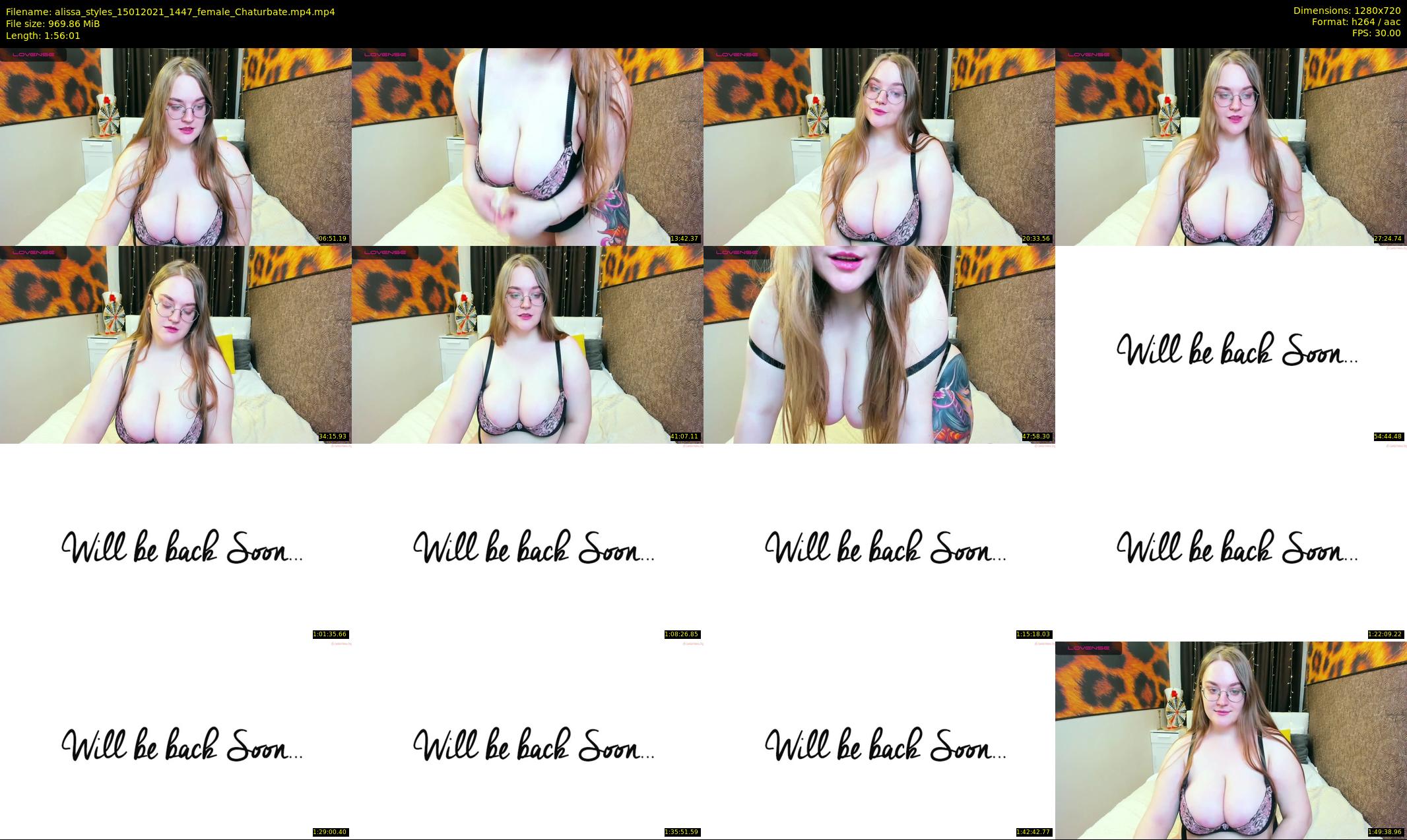 alissa_styles — 117 minute Chaturbate female cam show recording, 720p, Jan 15, 2021