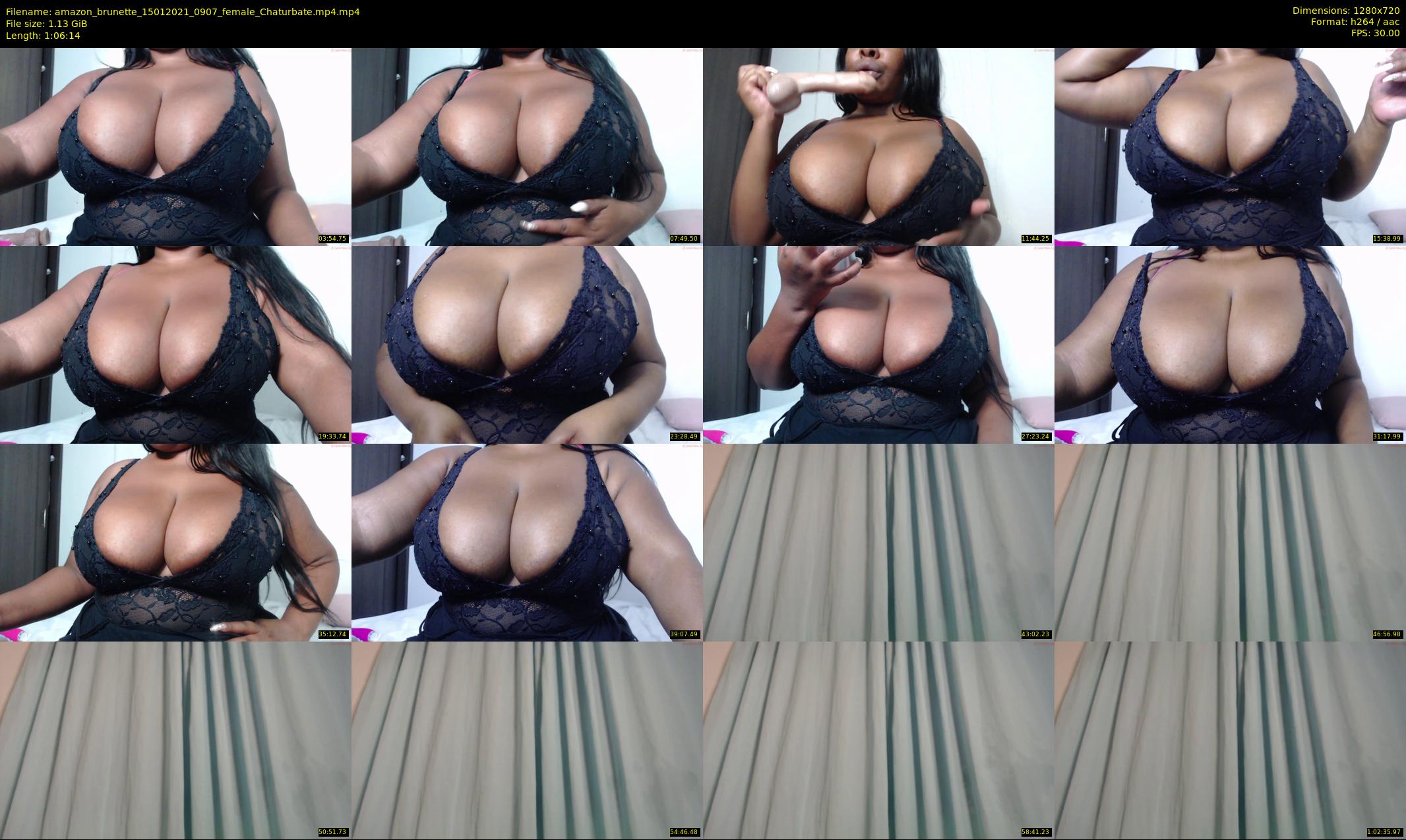 amazon_brunette — 67 minute Chaturbate female cam show recording, 720p, Jan 15, 2021