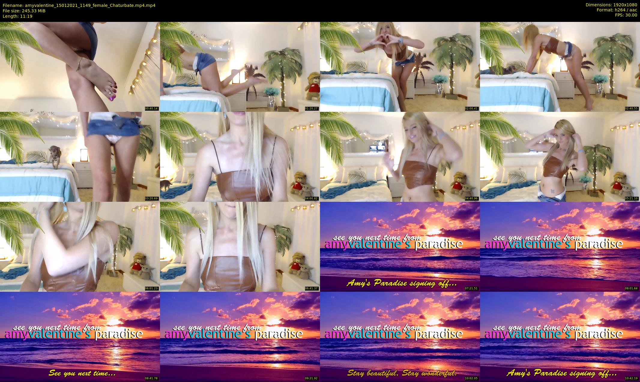 amyvalentine — 12 minute Chaturbate female cam show recording, 1080p, Jan 15, 2021