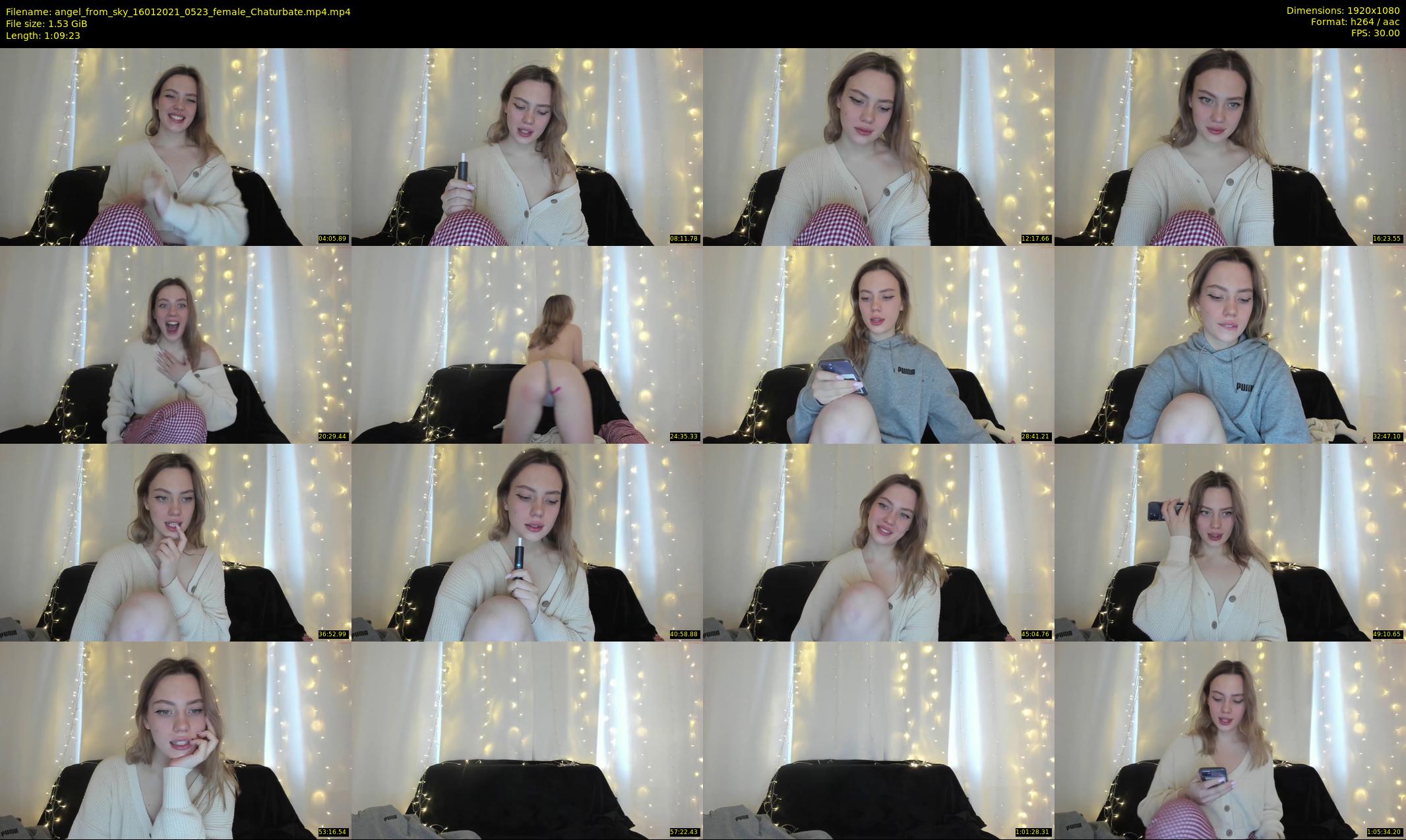angel_from_sky — 70 minute Chaturbate female cam show recording, 1080p, Jan 16, 2021