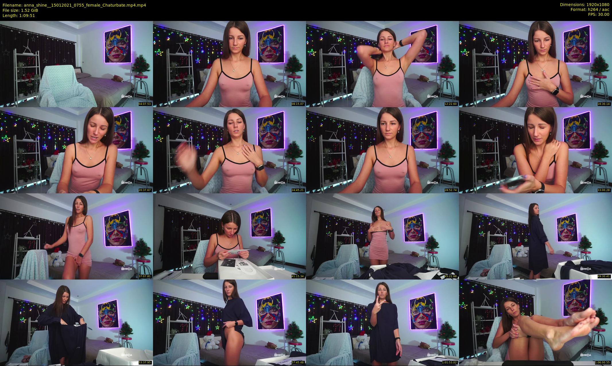 anna_shine_ — 70 minute Chaturbate female cam show recording, 1080p, Jan 15, 2021