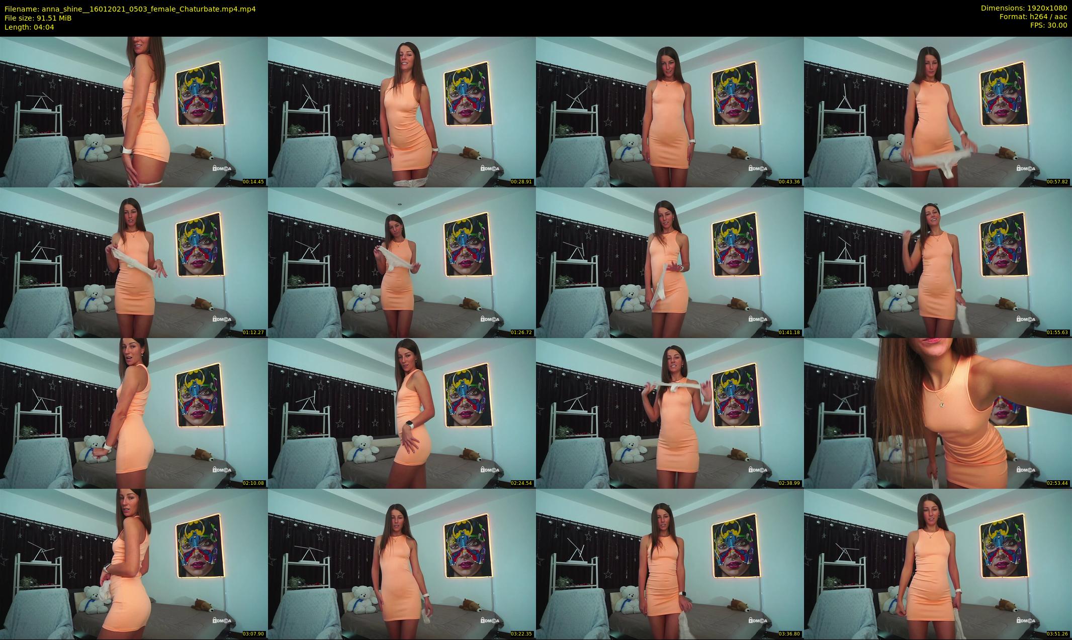 anna_shine_ — 5 minute Chaturbate female cam show recording, 1080p, Jan 16, 2021