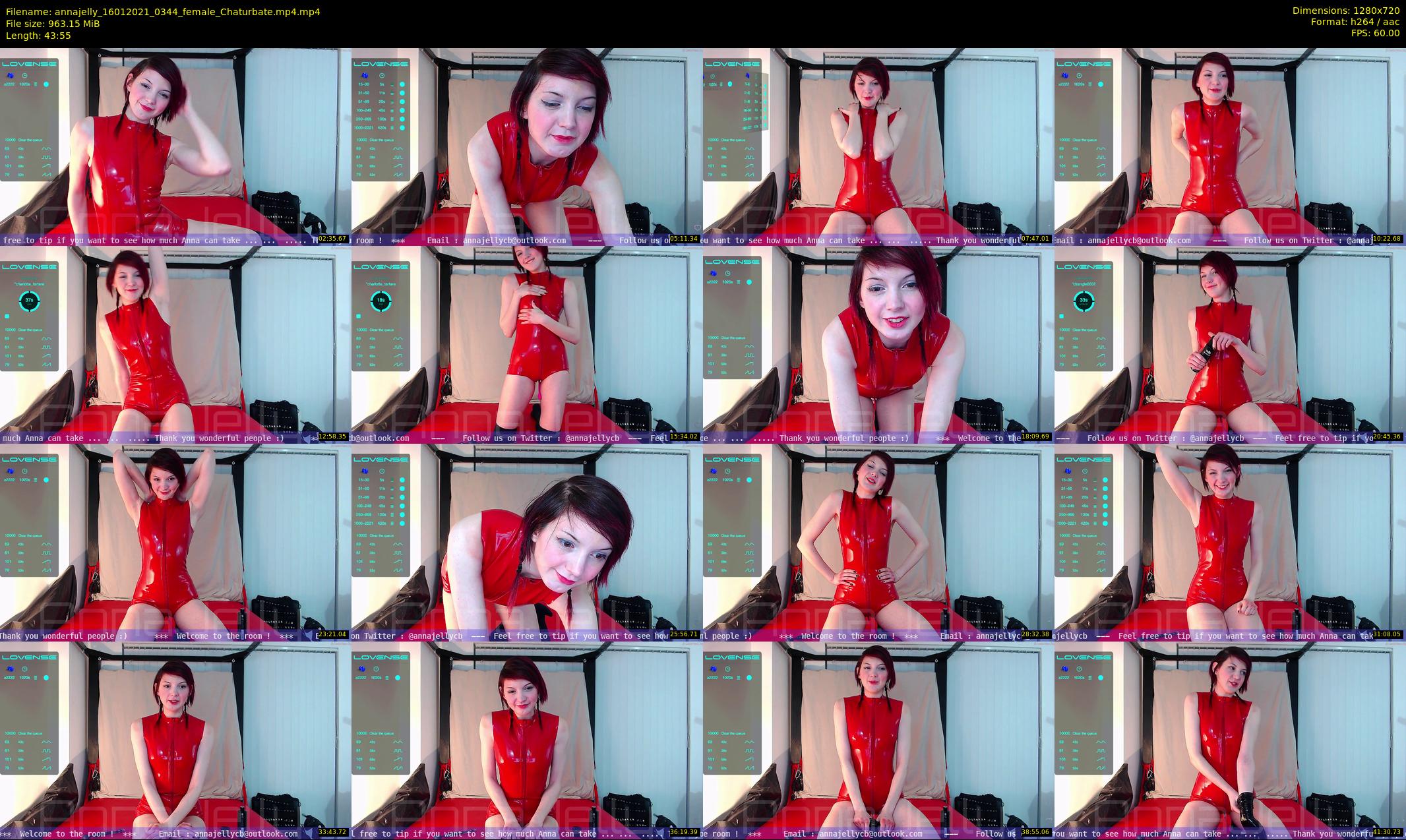 annajelly — 44 minute Chaturbate couple cam show recording, 720p, Jan 16, 2021