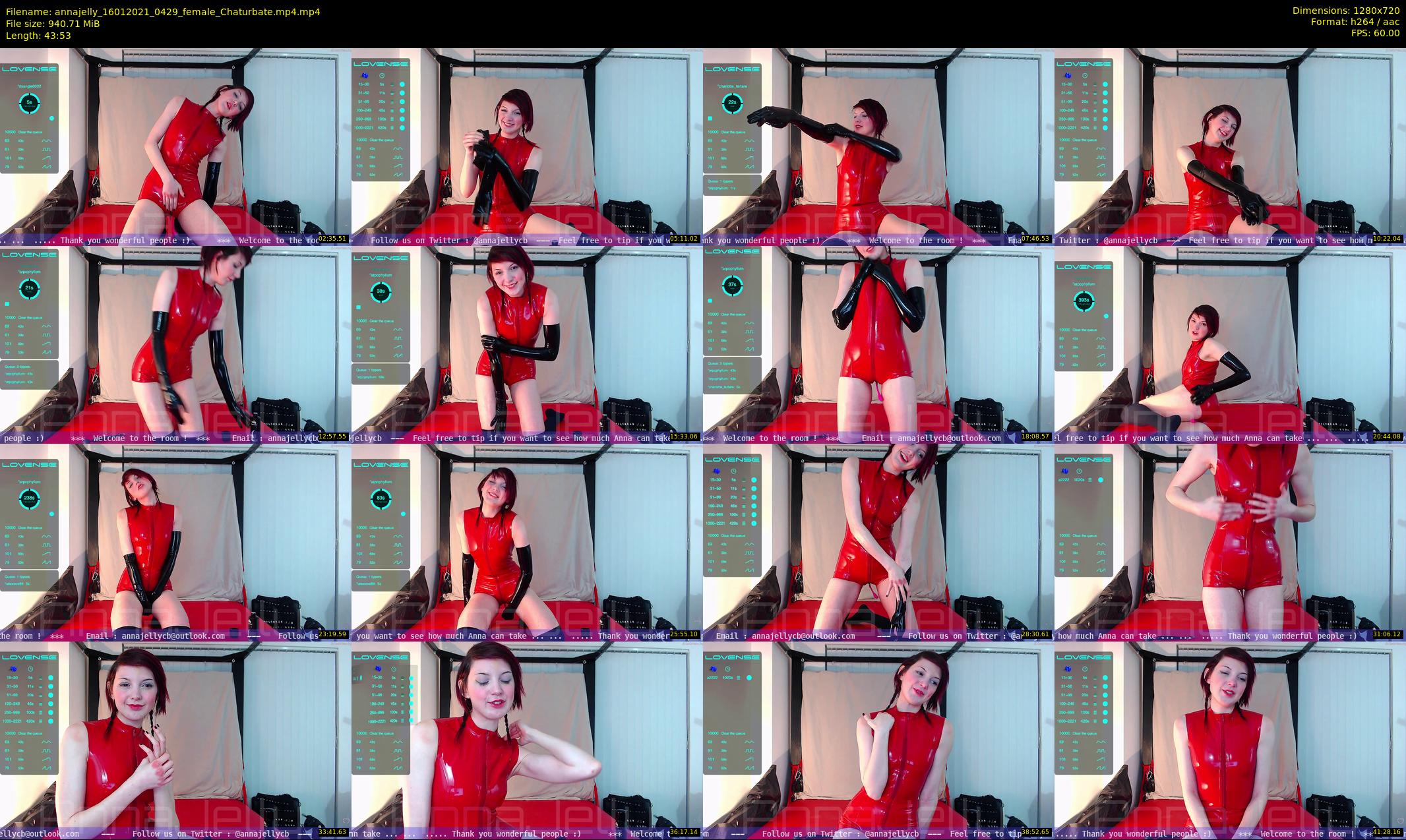 annajelly — 44 minute Chaturbate couple cam show recording, 720p, Jan 16, 2021