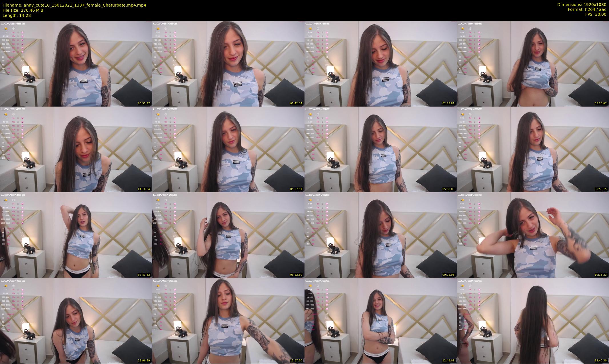 anny_cute10 — 15 minute Chaturbate female cam show recording, 1080p, Jan 15, 2021