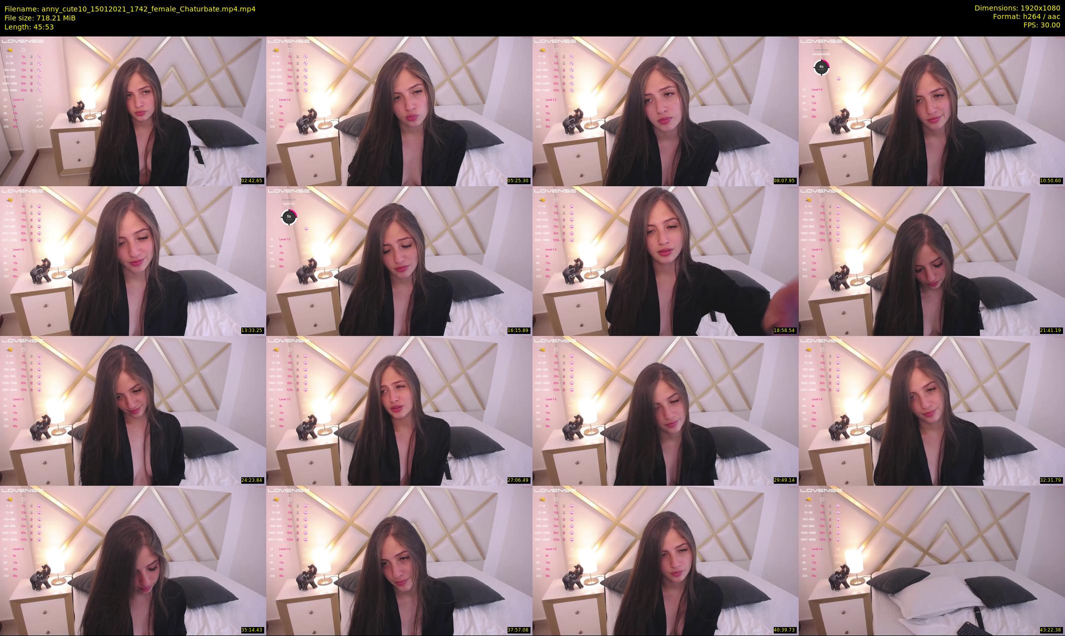 anny_cute10 — 46 minute Chaturbate female cam show recording, 1080p, Jan 15, 2021
