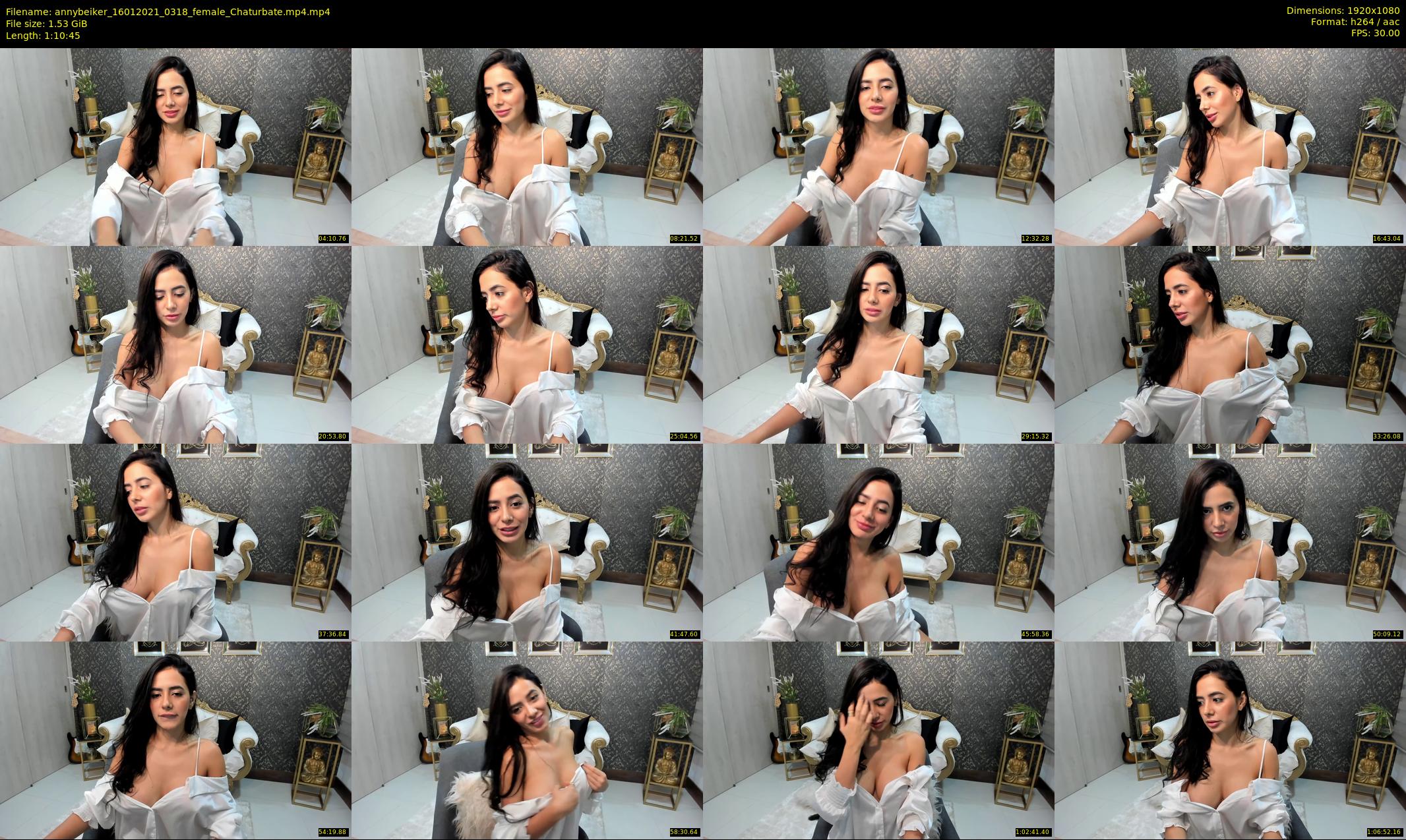 annybeiker — 71 minute Chaturbate female cam show recording, 1080p, Jan 16, 2021