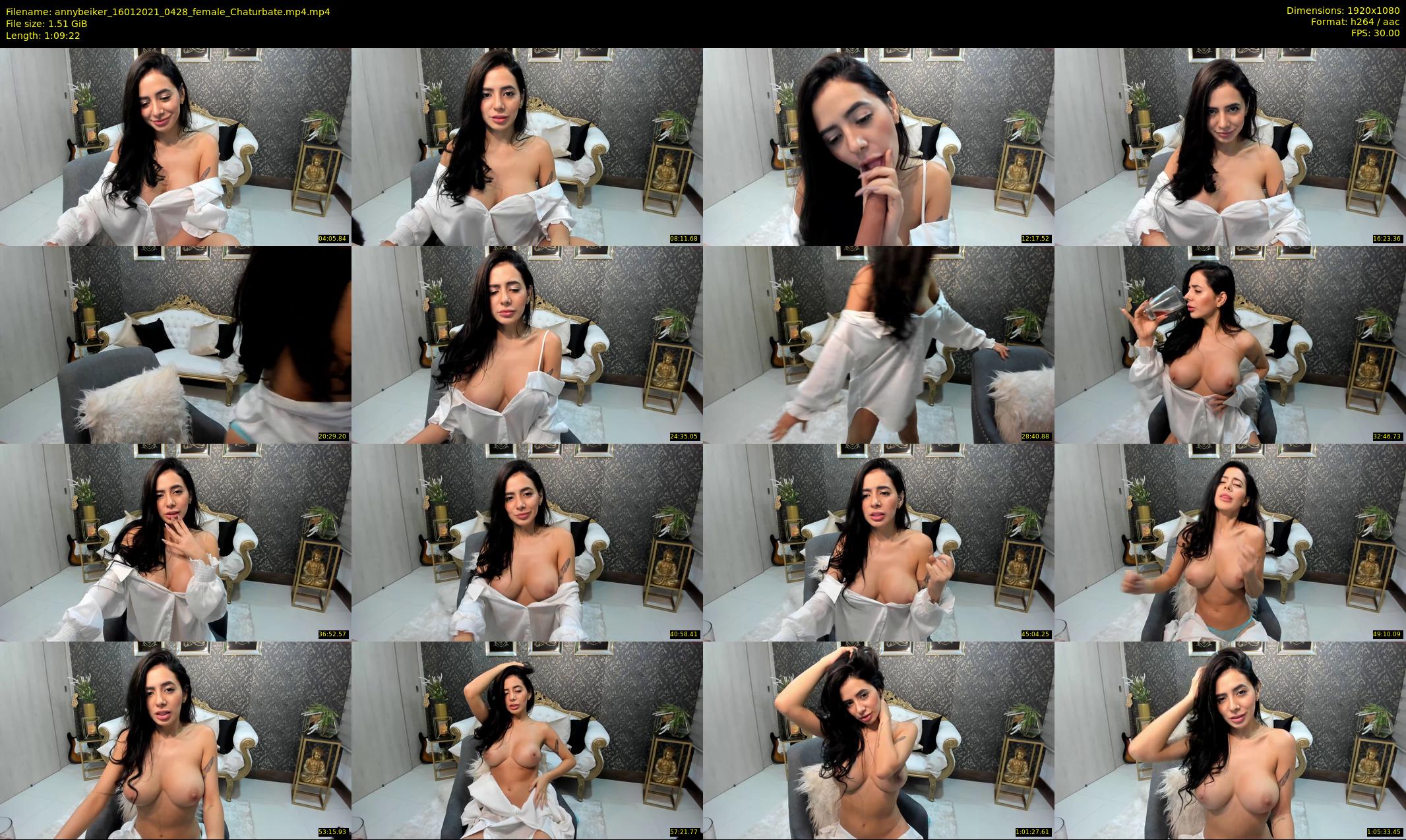 annybeiker — 70 minute Chaturbate female cam show recording, 1080p, Jan 16, 2021
