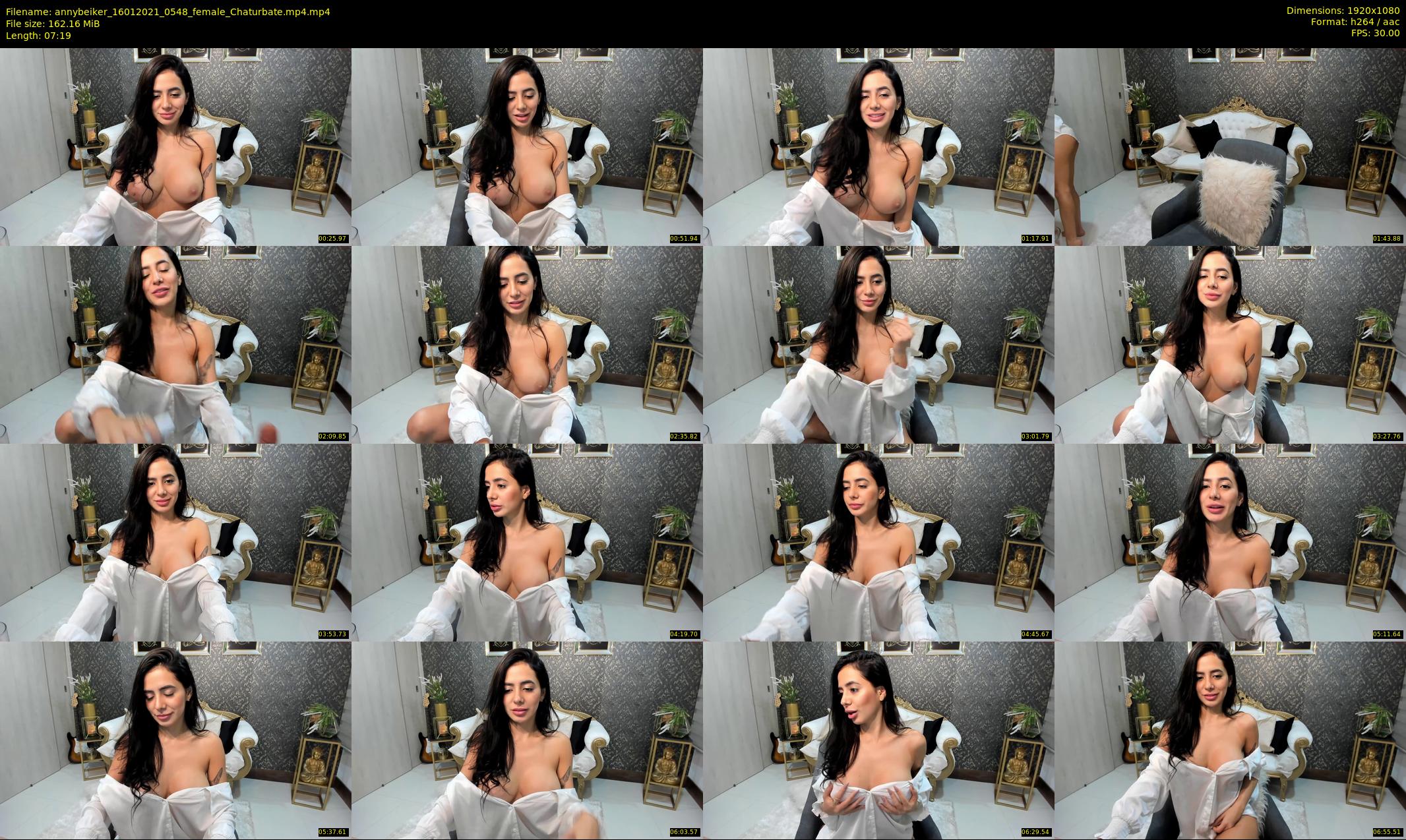 annybeiker — 8 minute Chaturbate female cam show recording, 1080p, Jan 16, 2021