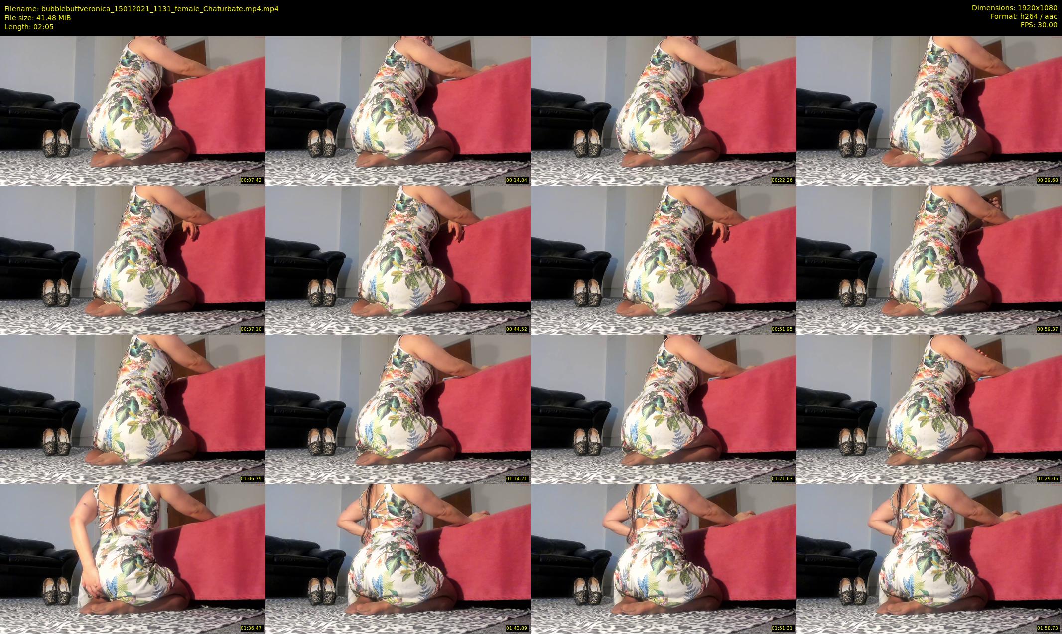 bubblebuttveronica — 3 minute Chaturbate female cam show recording, 1080p, Jan 15, 2021