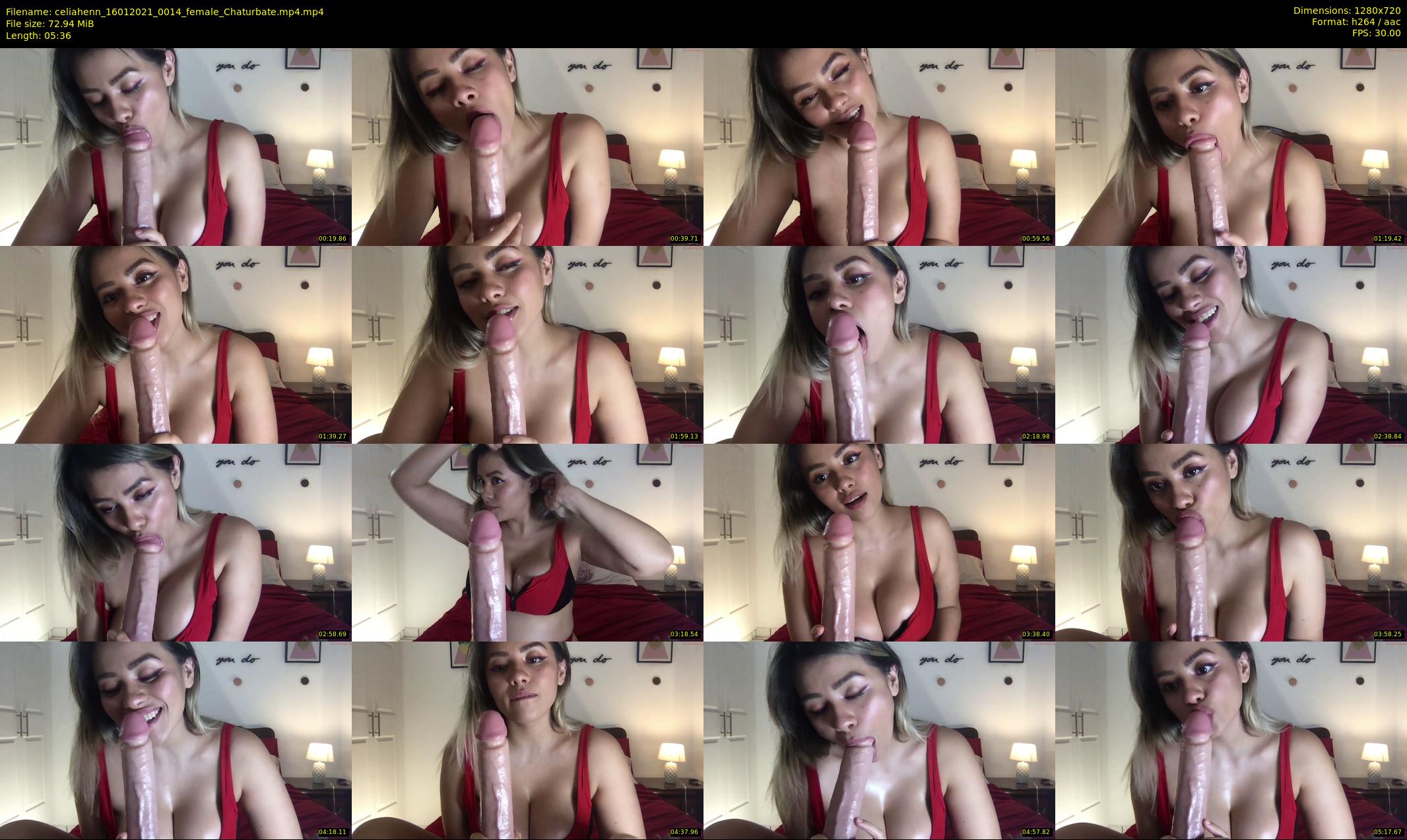celiahenn — 6 minute Chaturbate female cam show recording, 720p, Jan 16, 2021