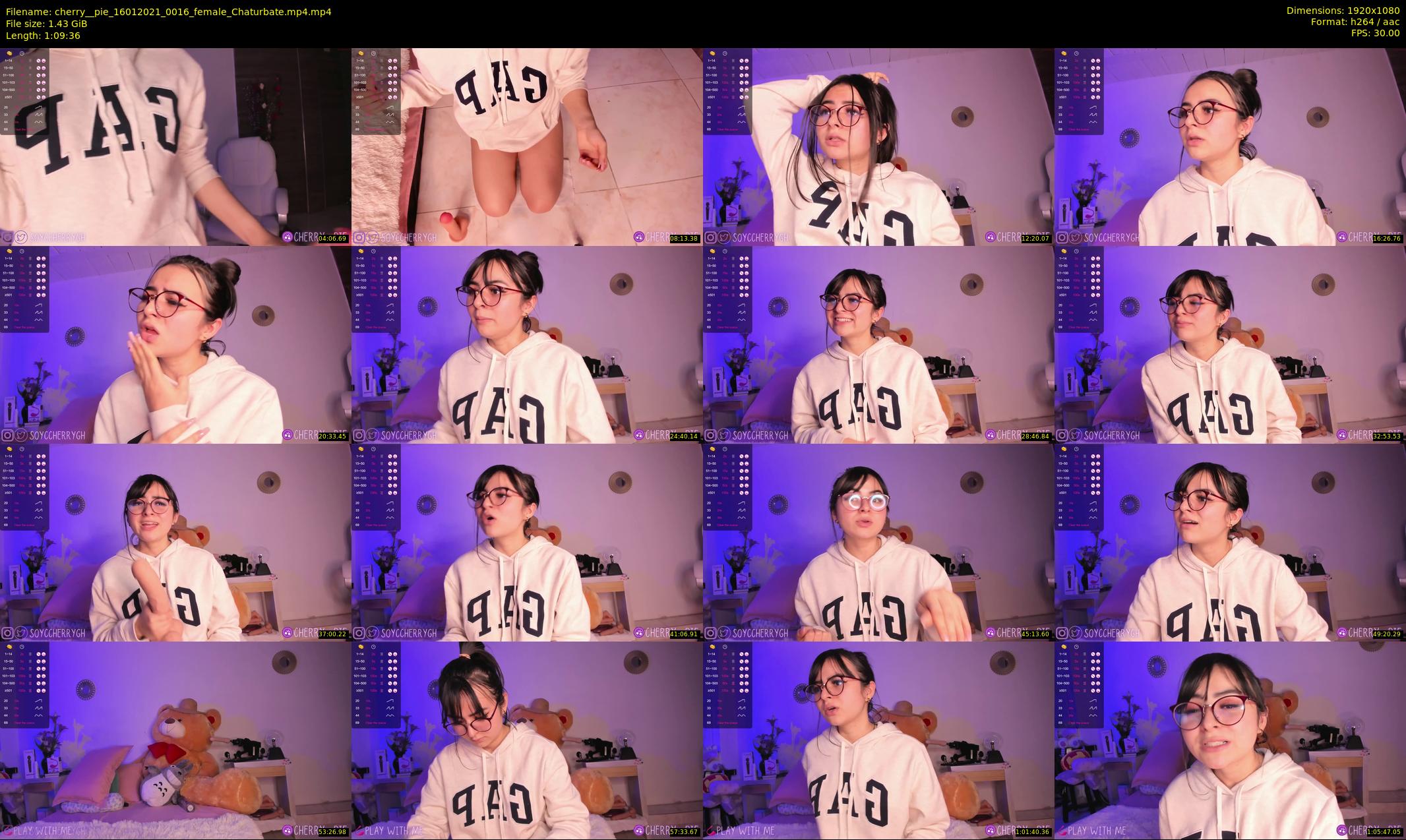 cherry__pie — 70 minute Chaturbate female cam show recording, 1080p, Jan 16, 2021