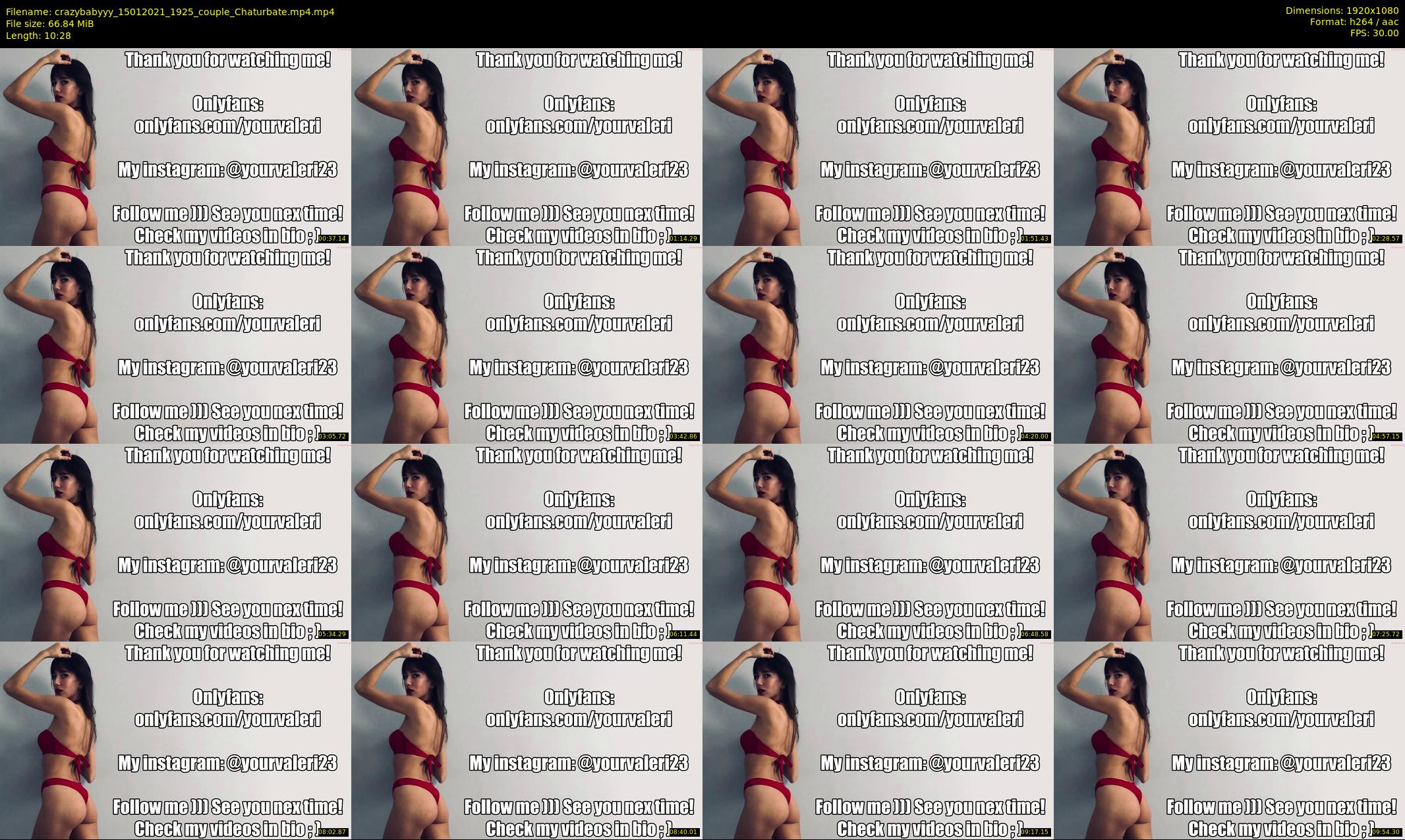 crazybabyyy — 11 minute Chaturbate couple cam show recording, 1080p, Jan 15, 2021