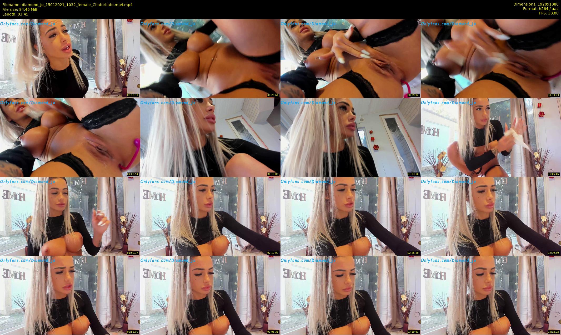 diamond_jo — 4 minute Chaturbate female cam show recording, 1080p, Jan 15, 2021