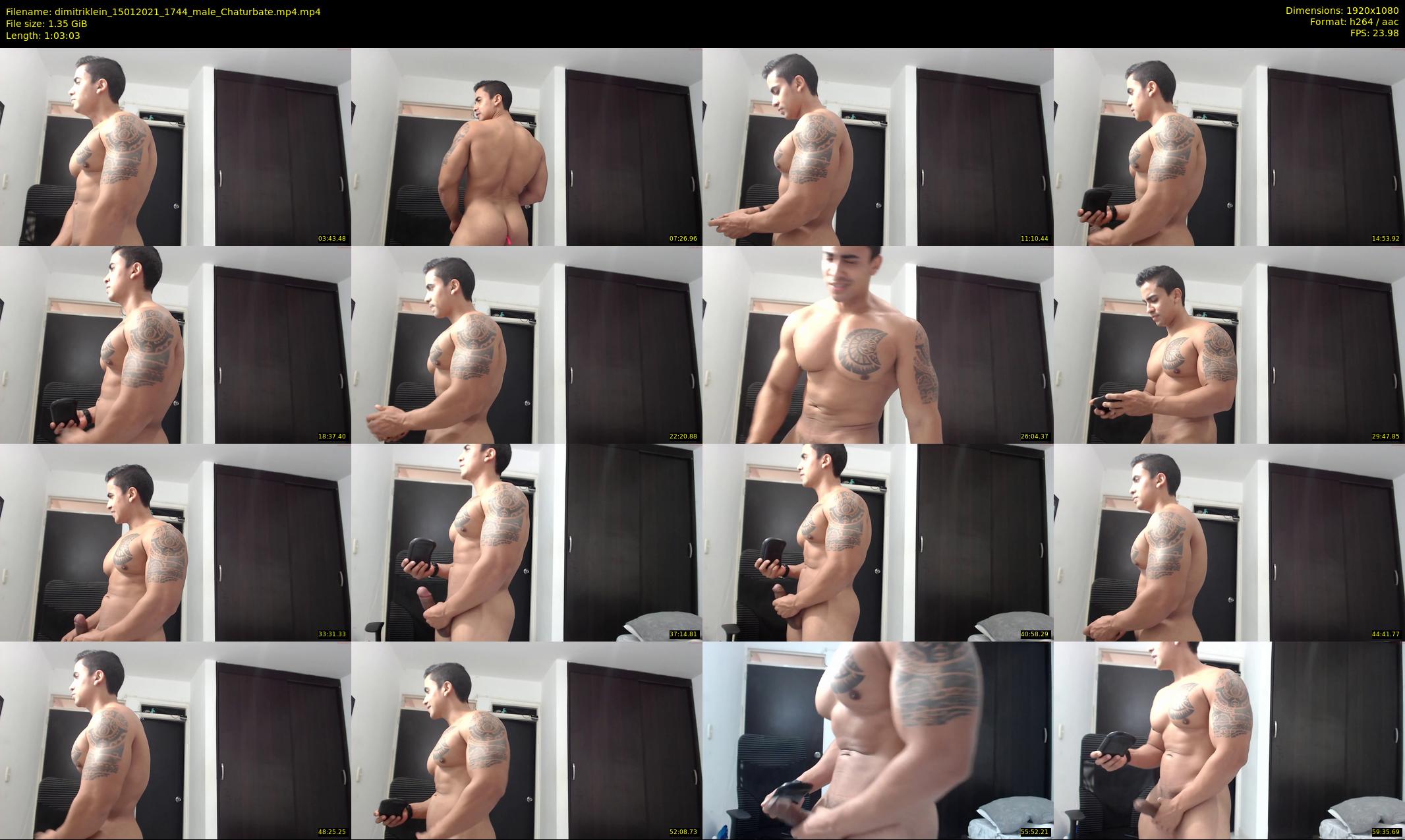 dimitriklein — 64 minute Chaturbate male cam show recording, 1080p, Jan 15, 2021