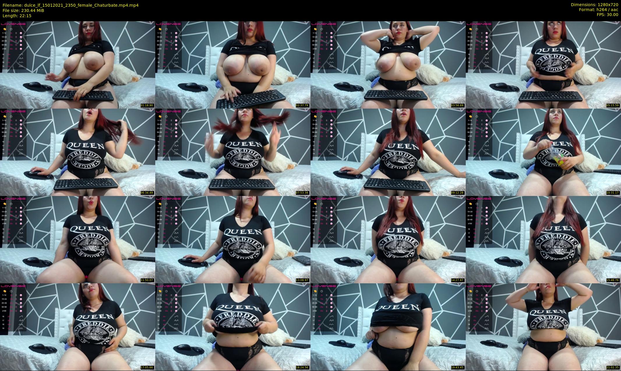 dulce_lf — 23 minute Chaturbate female cam show recording, 720p, Jan 15, 2021