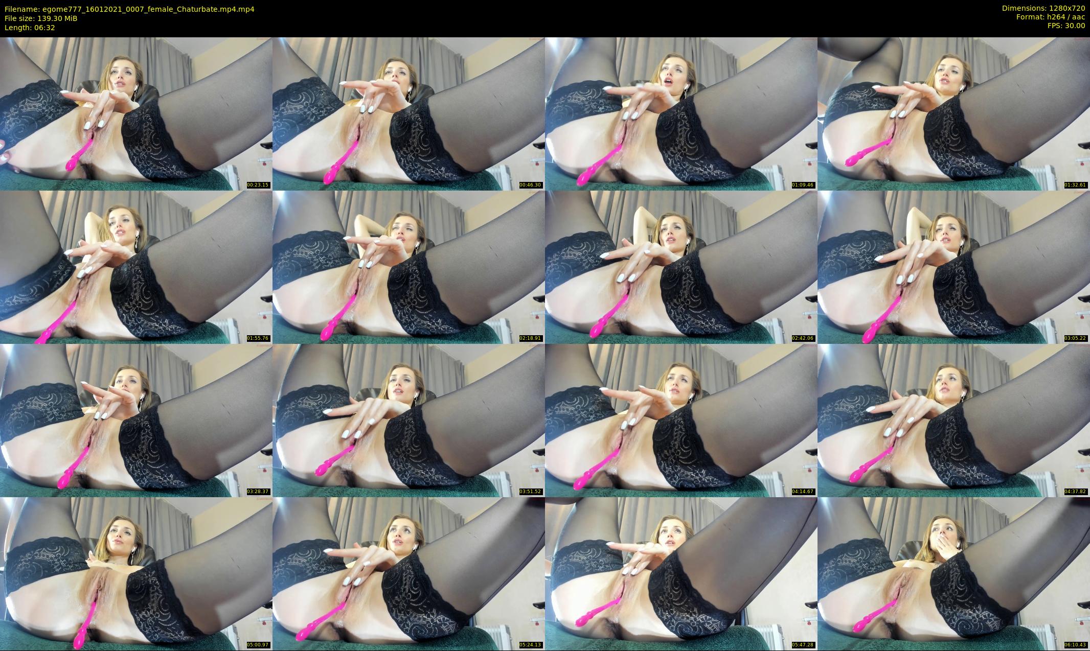 egome777 — 7 minute Chaturbate female cam show recording, 720p, Jan 16, 2021
