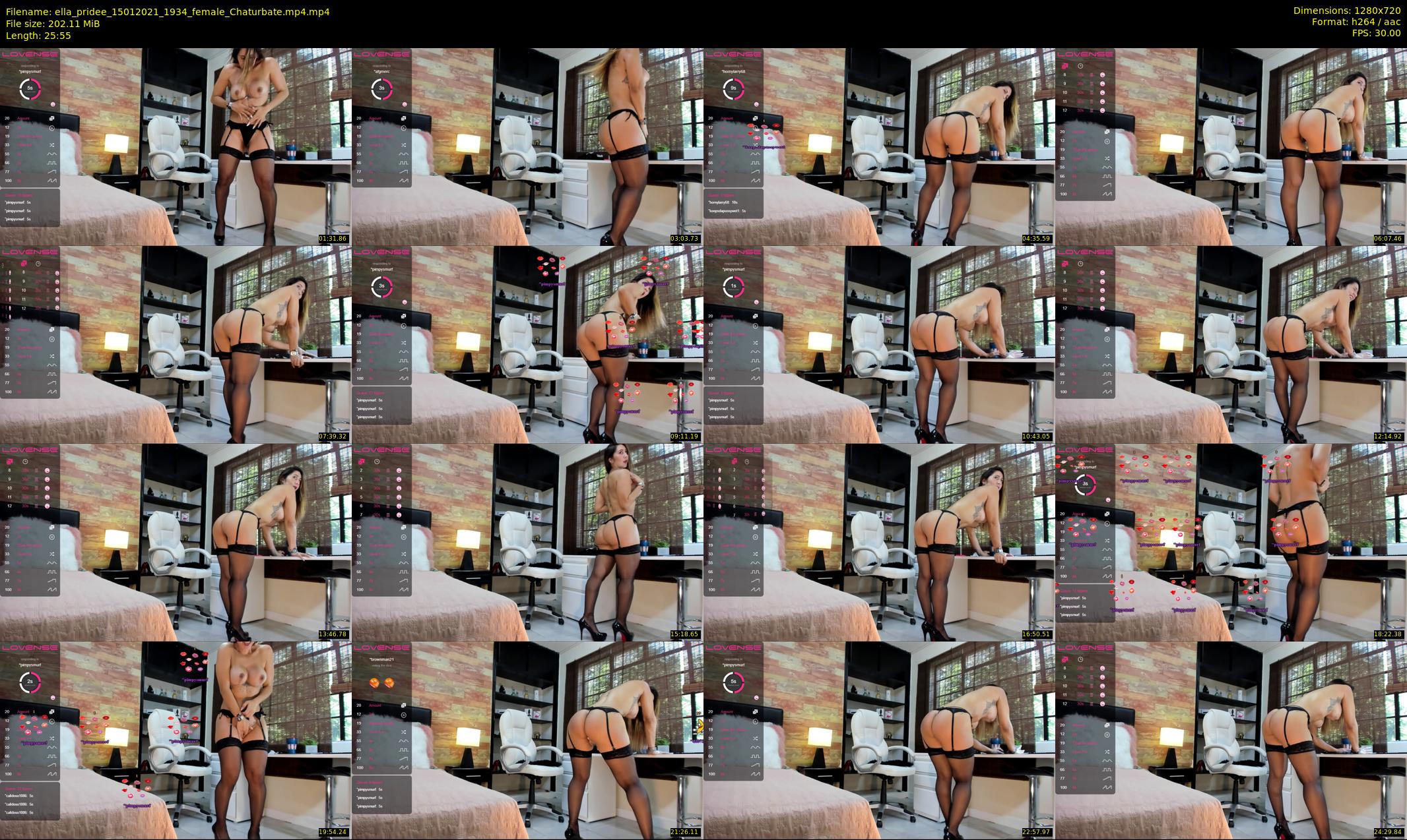 ella_pridee — 26 minute Chaturbate female cam show recording, 720p, Jan 15, 2021