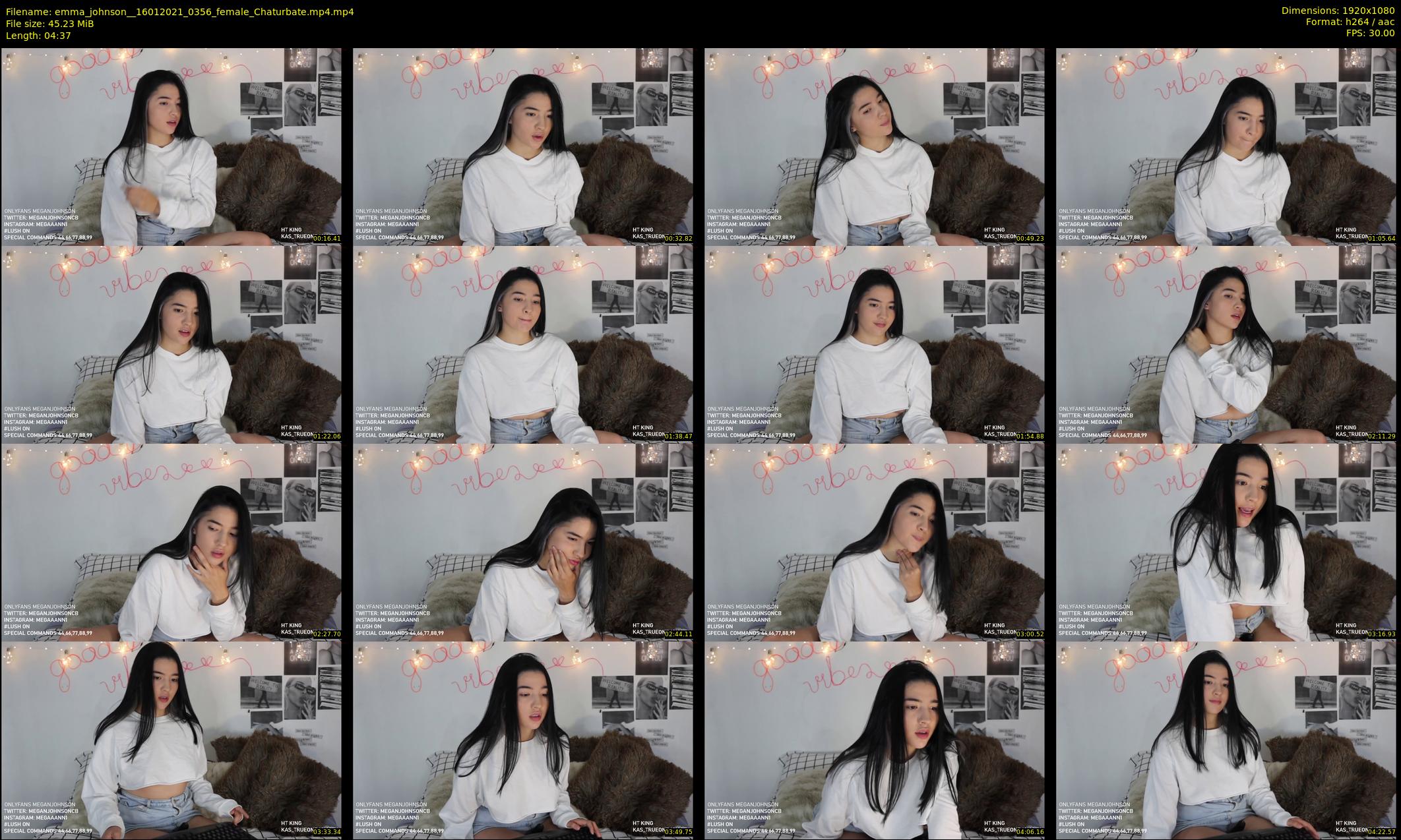 emma_johnson_ — 5 minute Chaturbate female cam show recording, 1080p, Jan 16, 2021
